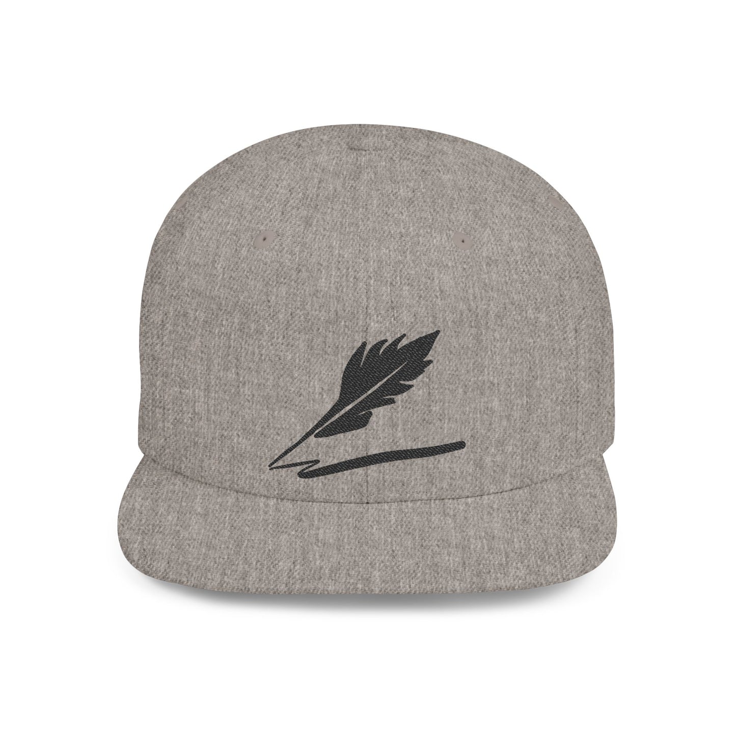 Hat "Bird Logo" Flat Bill Snapback