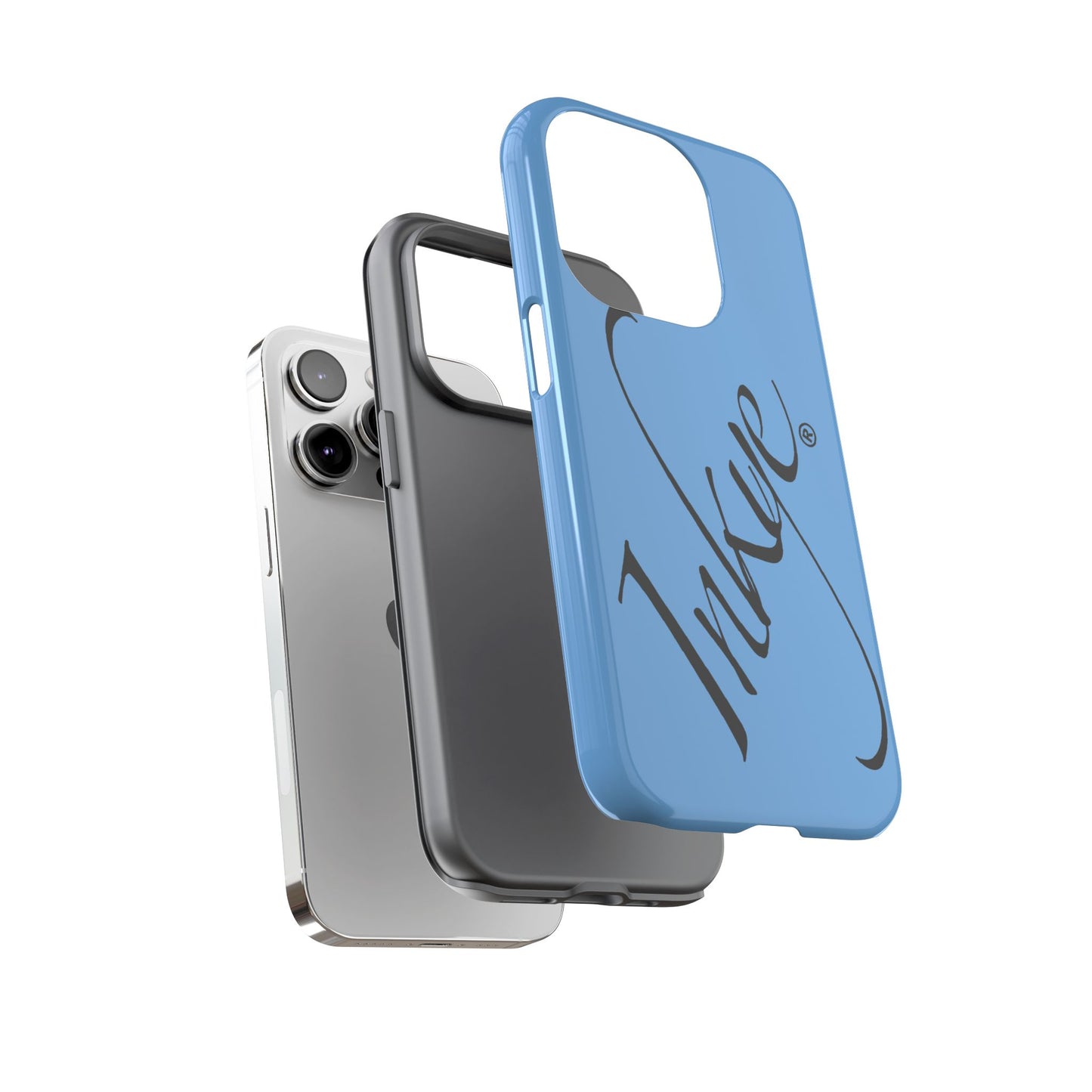 Logo Cell phone Case (Light Blue)