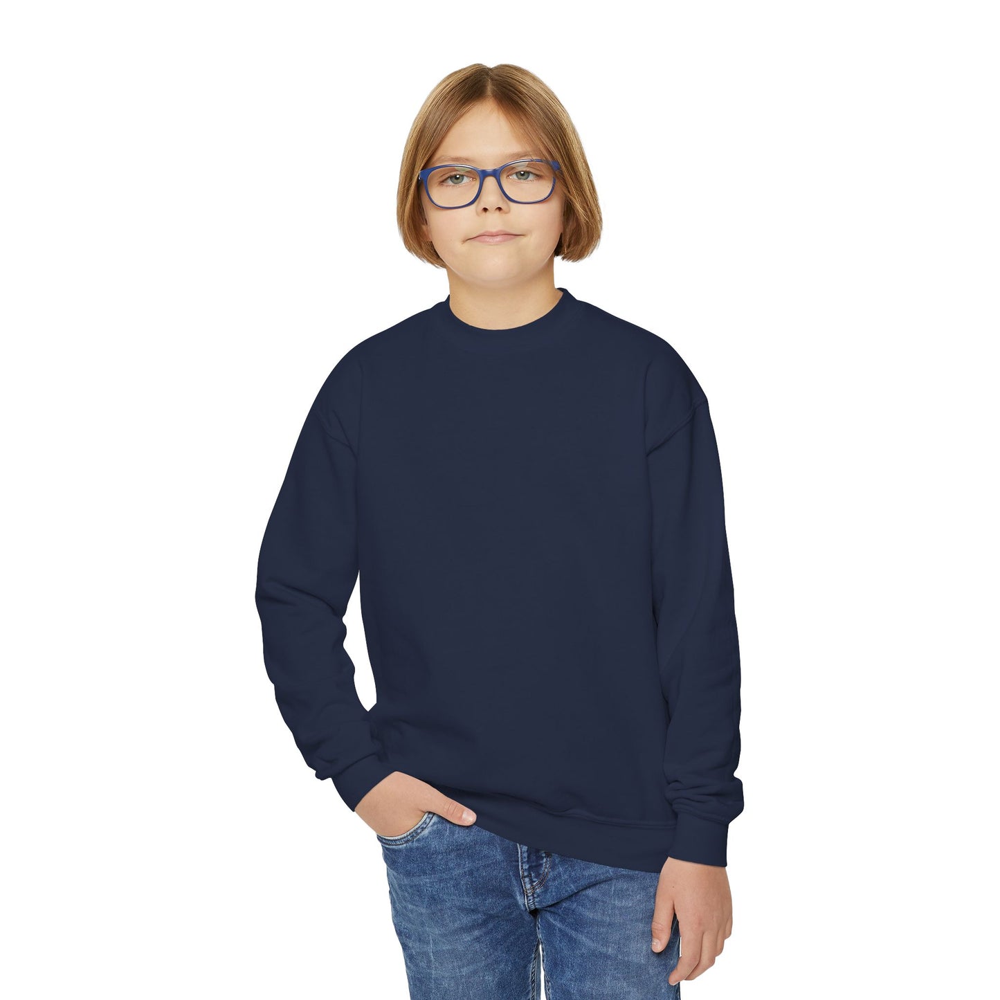 Youth Crewneck Embroider Sweatshirt