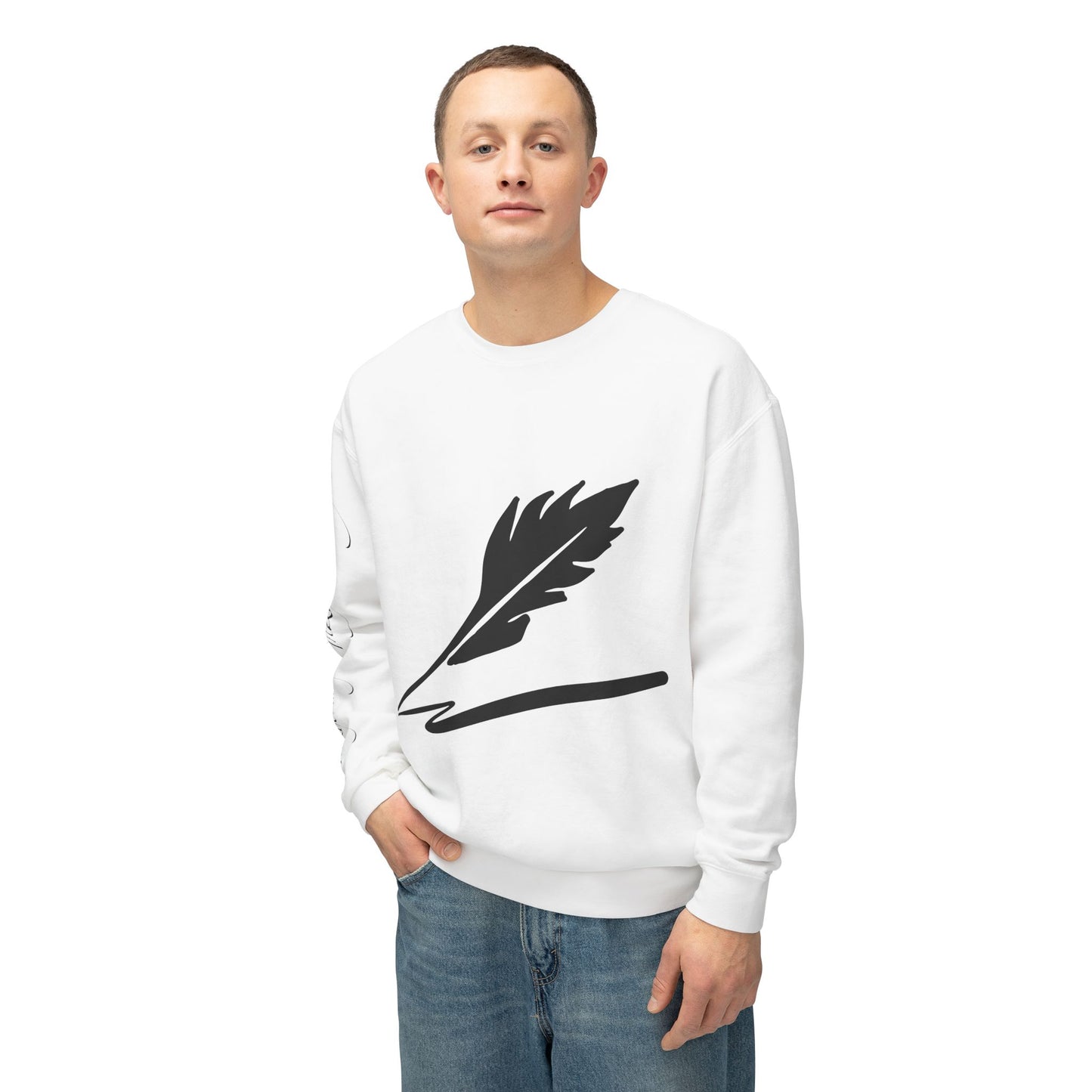 Unisex Bird Logo Crewneck Sweatshirt