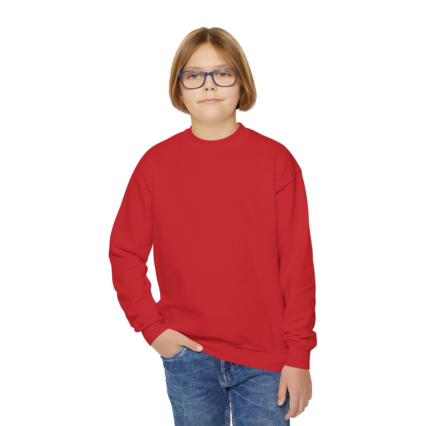 Youth Crewneck Embroider Sweatshirt