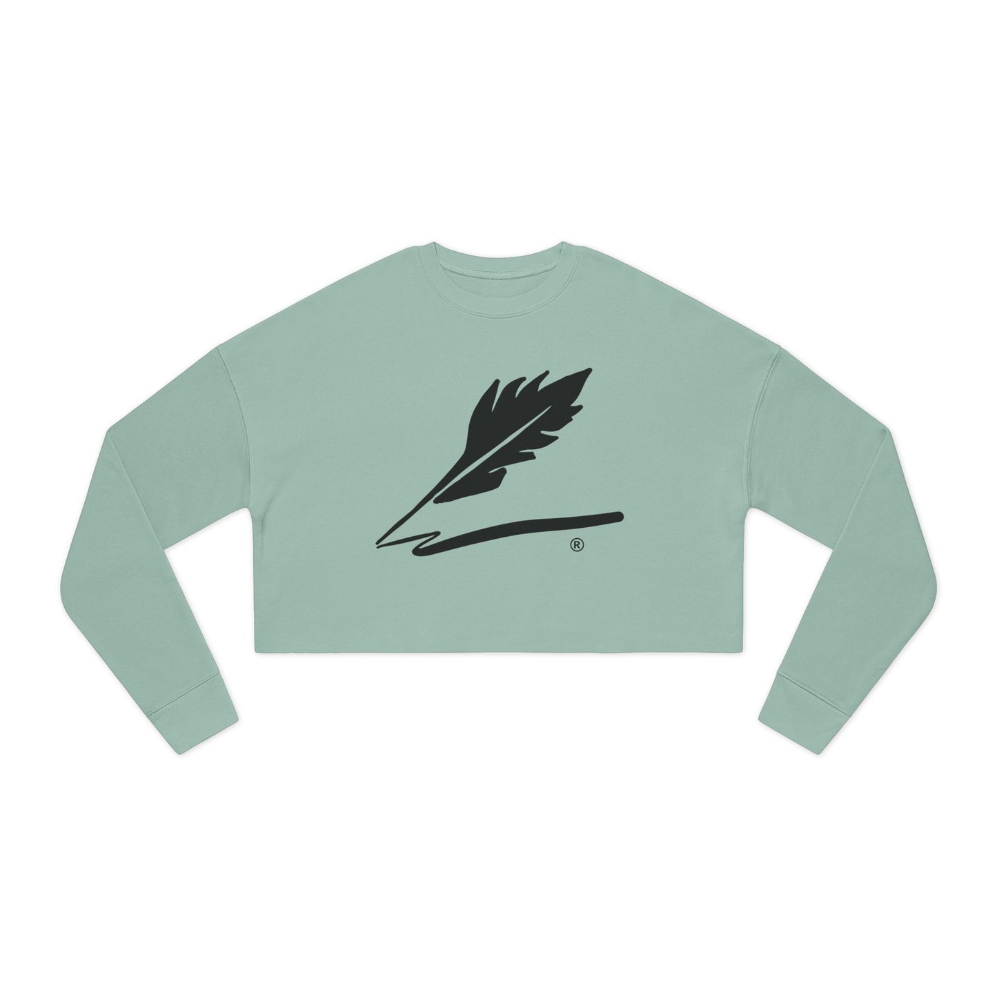 Women's Cropped Bird Logo Sweatshirt