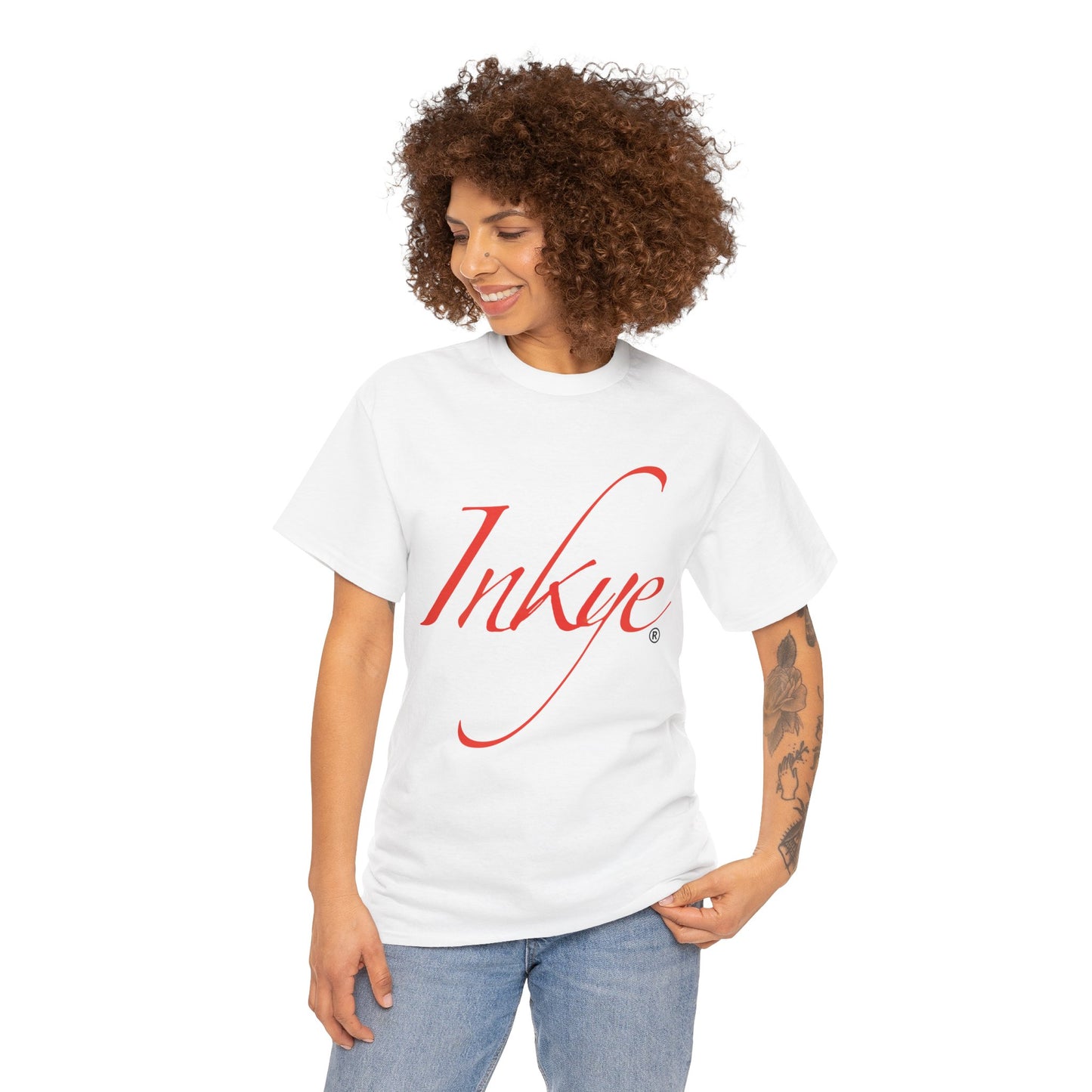 Inkye Logo ("Red")  Unisex Cotton Tee