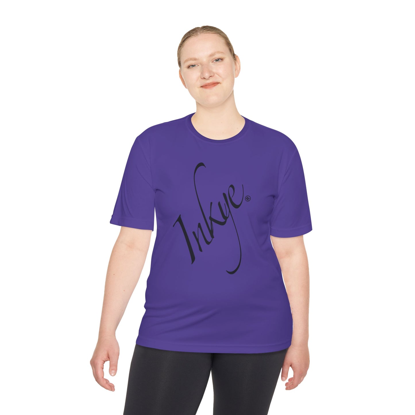 Inkye Logo Unisex Short Sleeve Moisture Wicking Fitness Tee