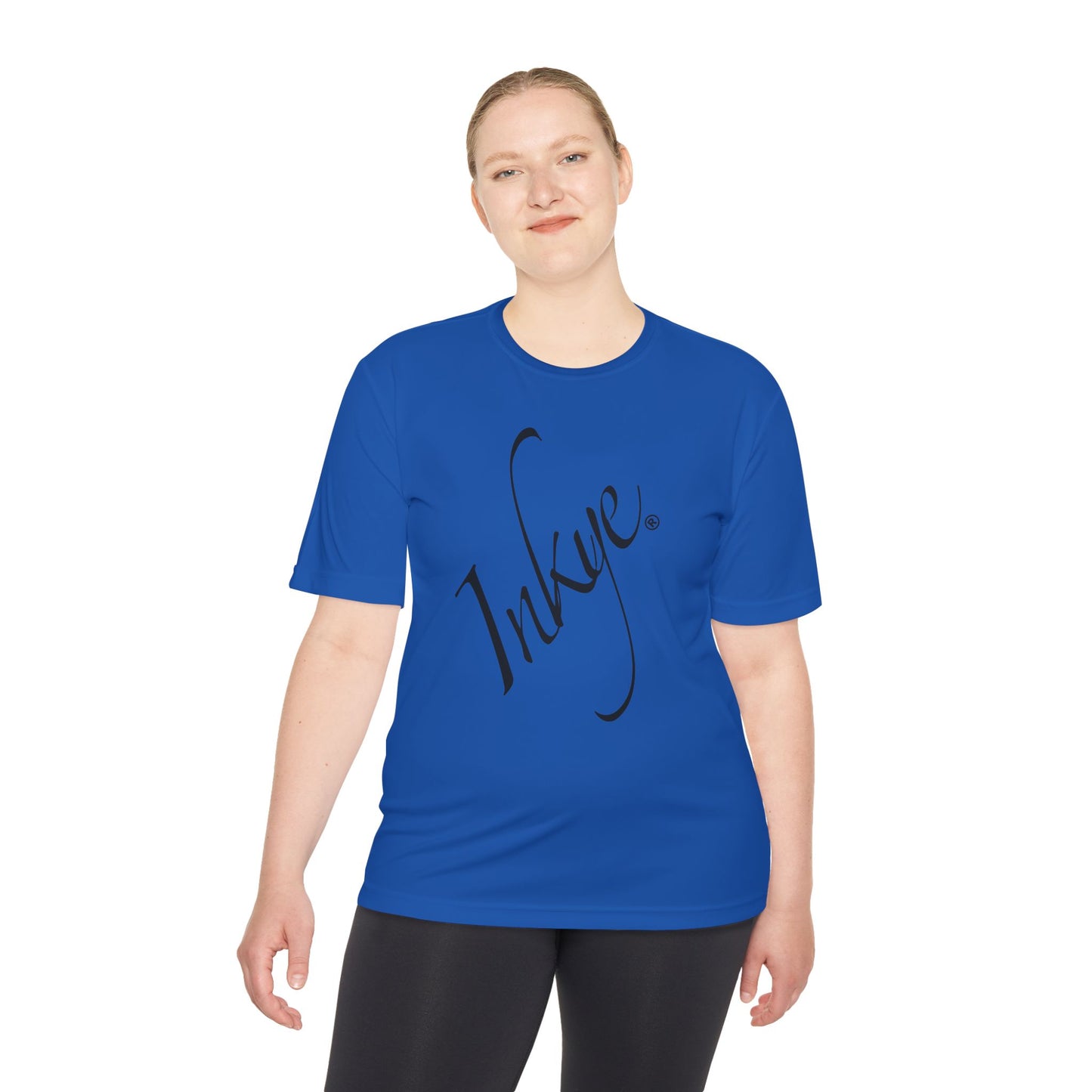 Inkye Logo Unisex Short Sleeve Moisture Wicking Fitness Tee