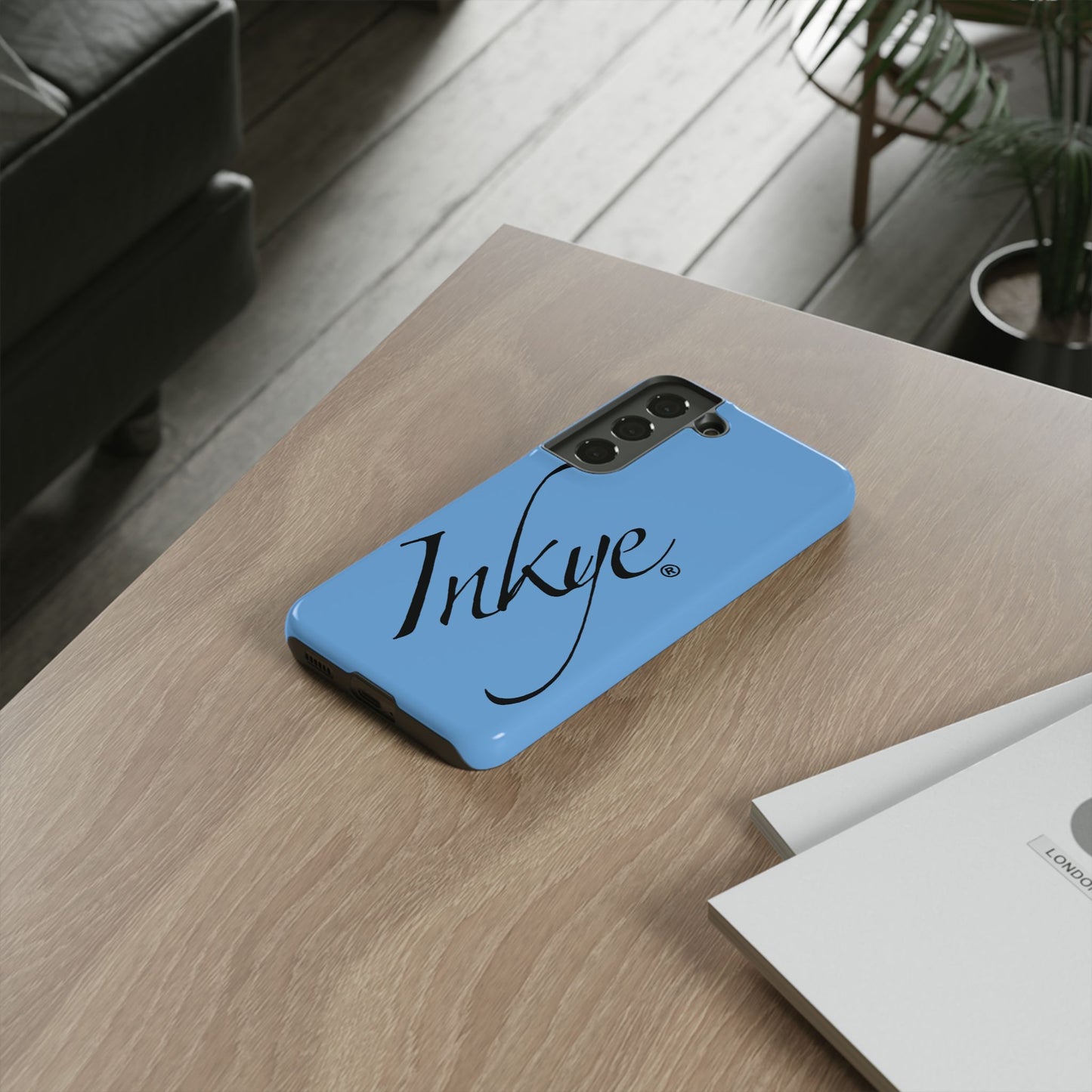 Logo Cell phone Case (Light Blue)