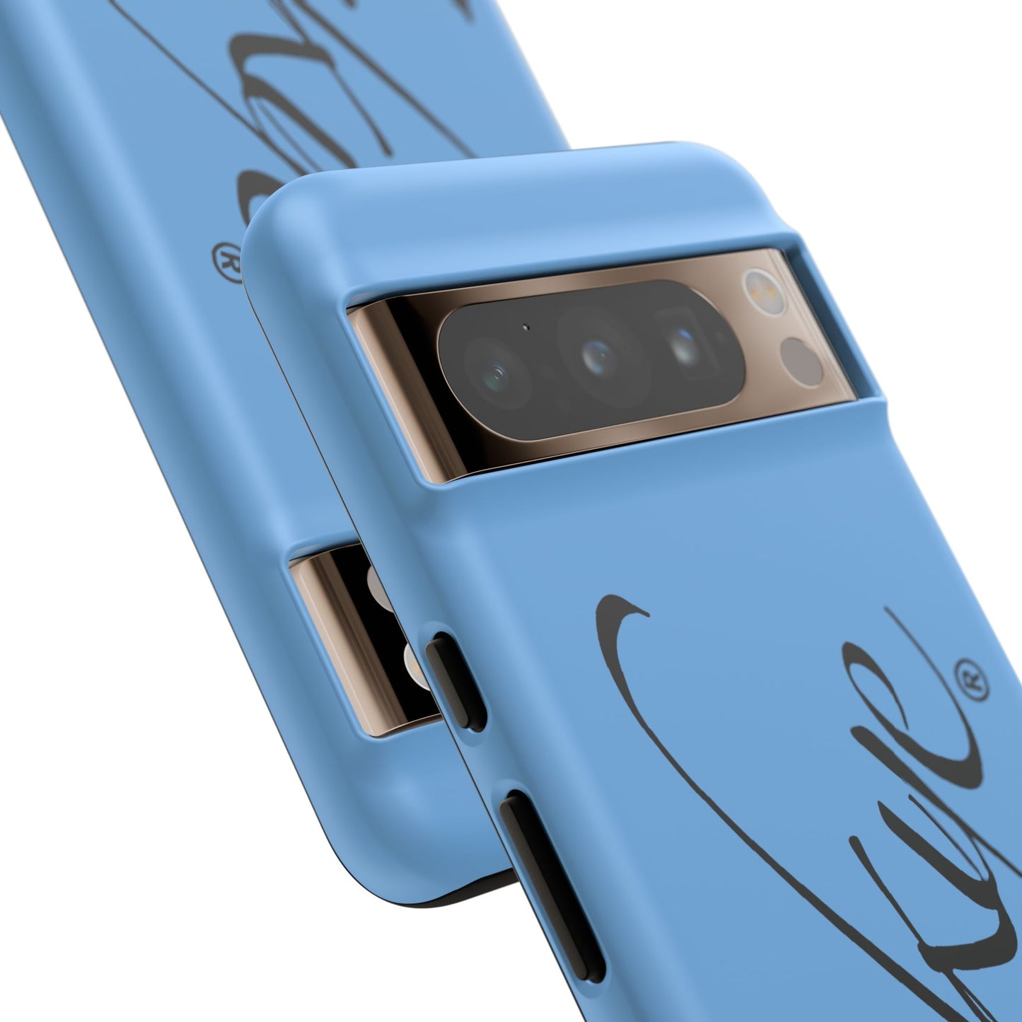 Logo Cell phone Case (Light Blue)