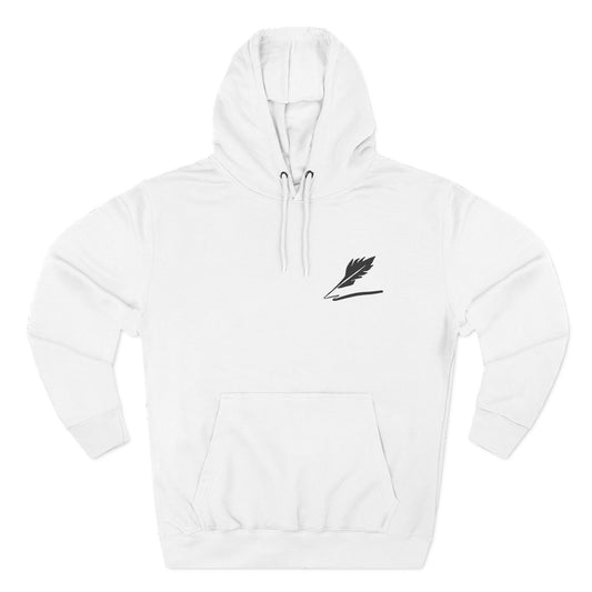 Embroider Bird Logo Fleece Hoodie
