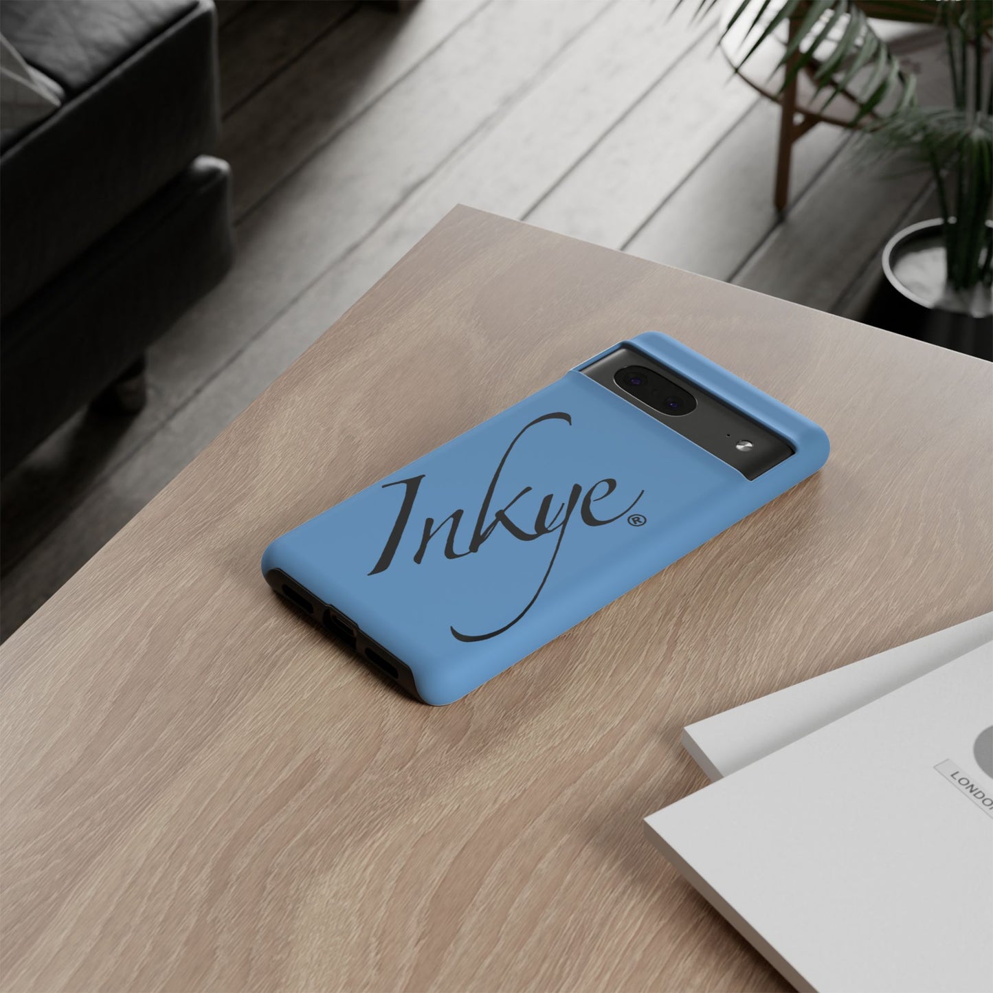 Logo Cell phone Case (Light Blue)