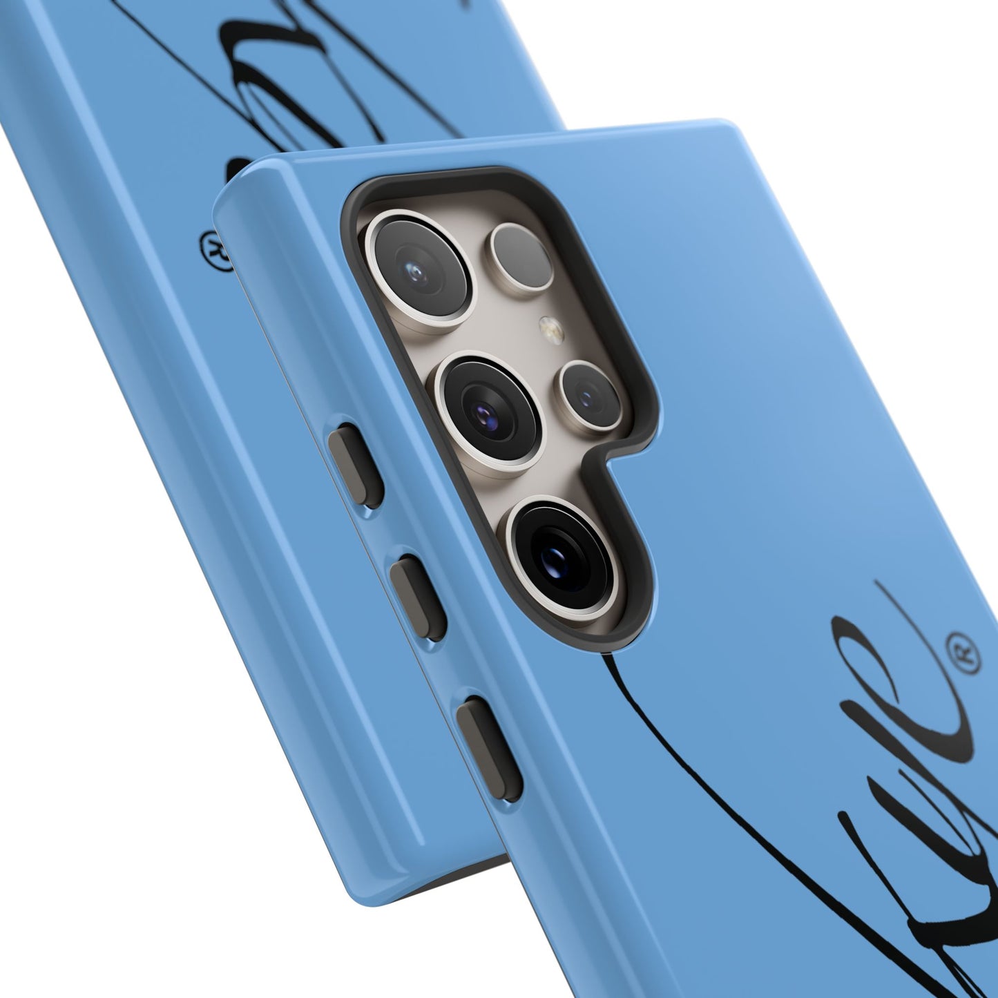 Logo Cell phone Case (Light Blue)