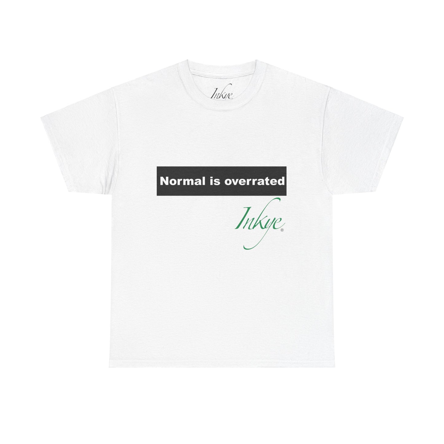 "Normal is overrated" Unisex Cotton Tee