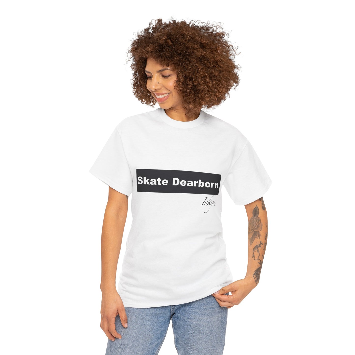 "Skate Dearborn" Unisex Cotton Tee