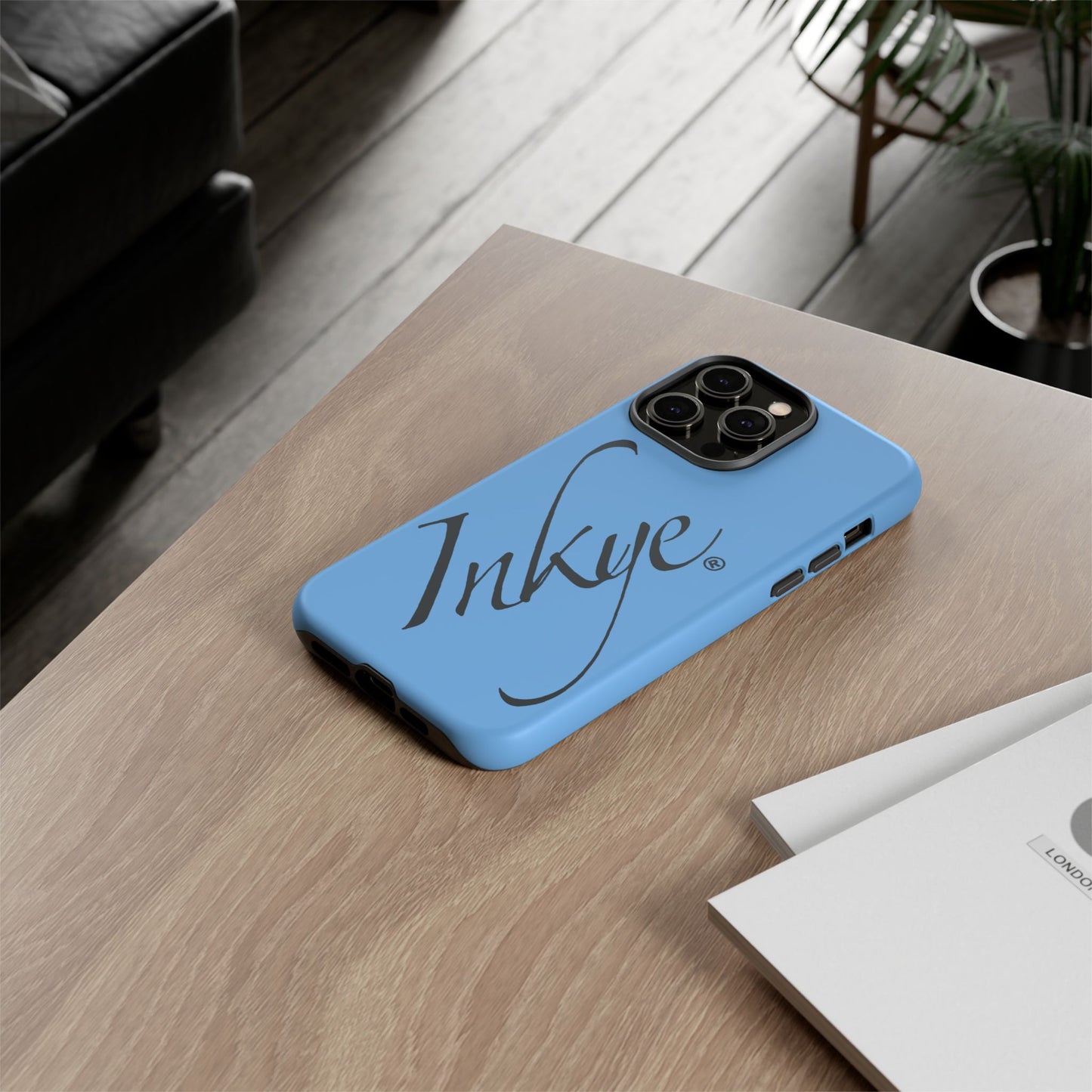 Logo Cell phone Case (Light Blue)