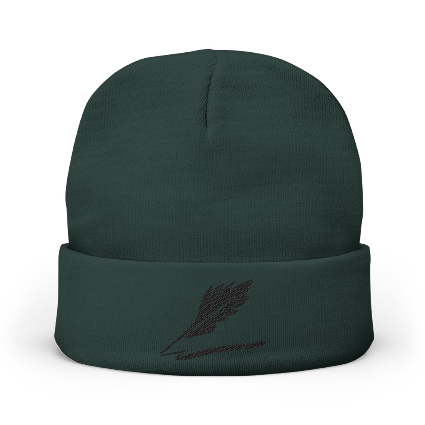 Hat Inkye Knit Beanie "Bird Logo" (Embroidery)
