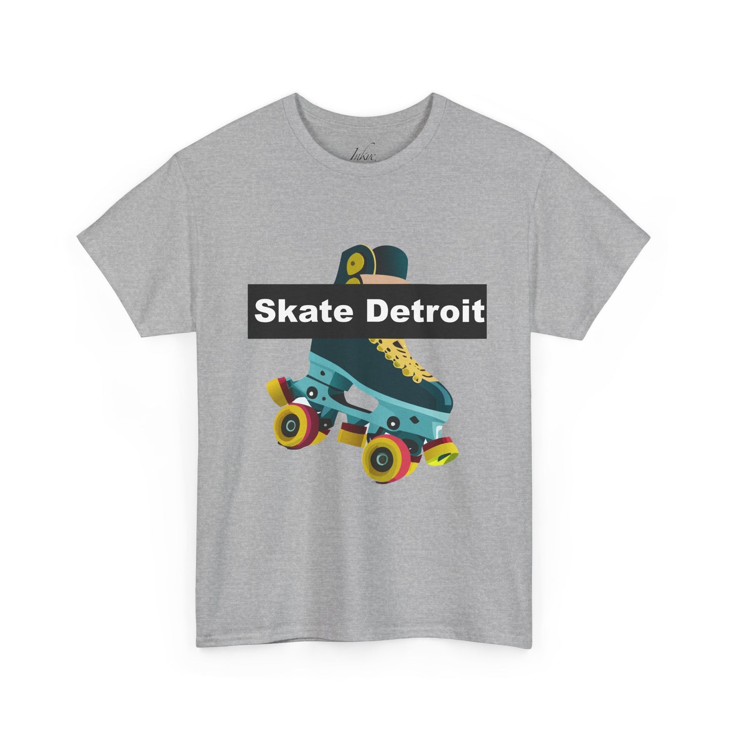 "Skating Detroit" Unisex Cotton Tee