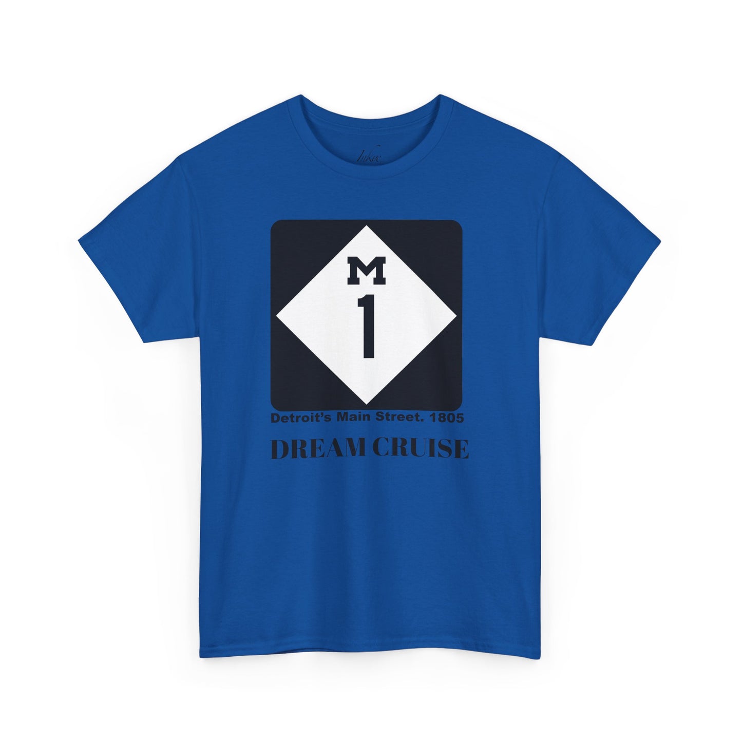 "Dream Cruise" Detroit's Main St. Unisex Cotton Tee