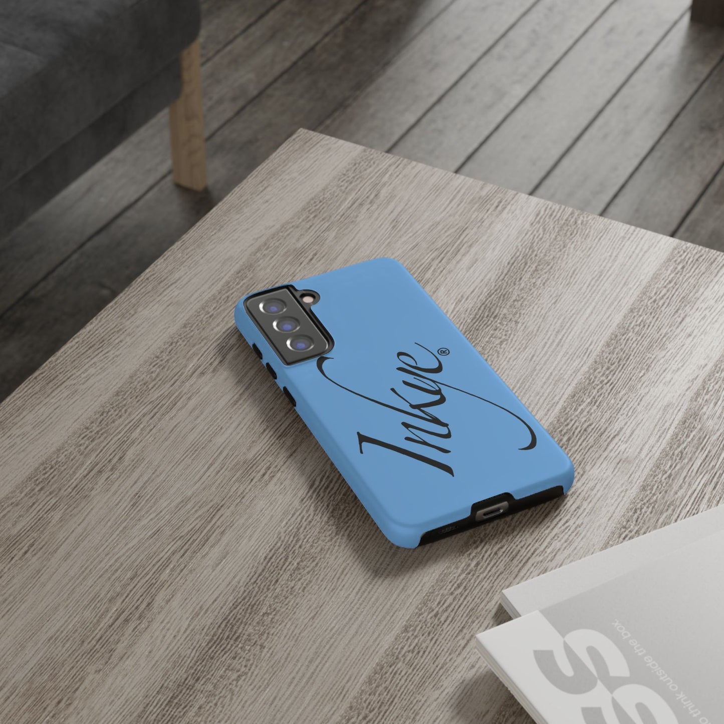 Logo Cell phone Case (Light Blue)
