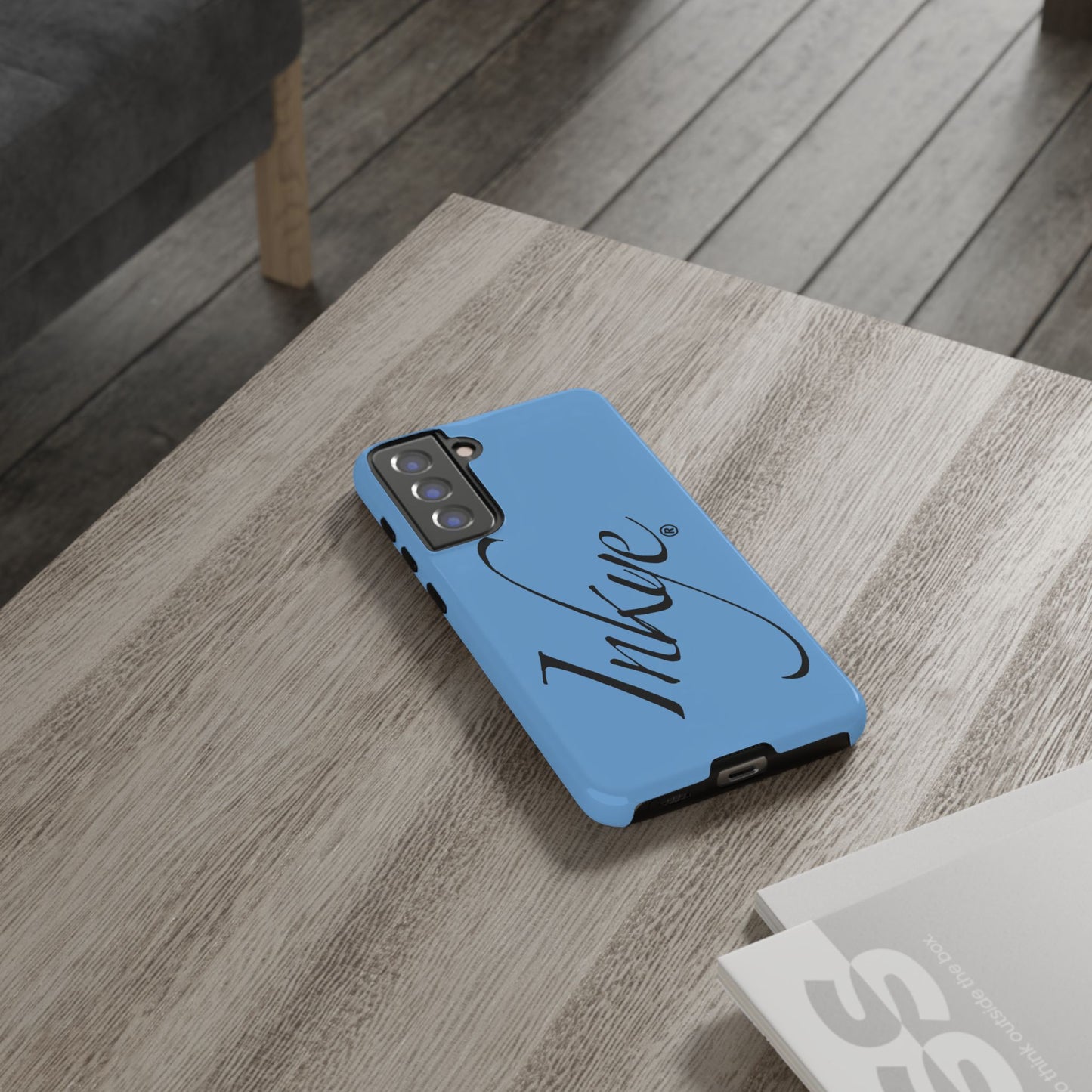 Logo Cell phone Case (Light Blue)