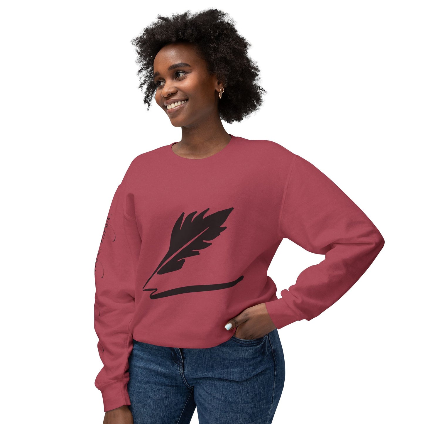 Unisex Bird Logo Crewneck Sweatshirt