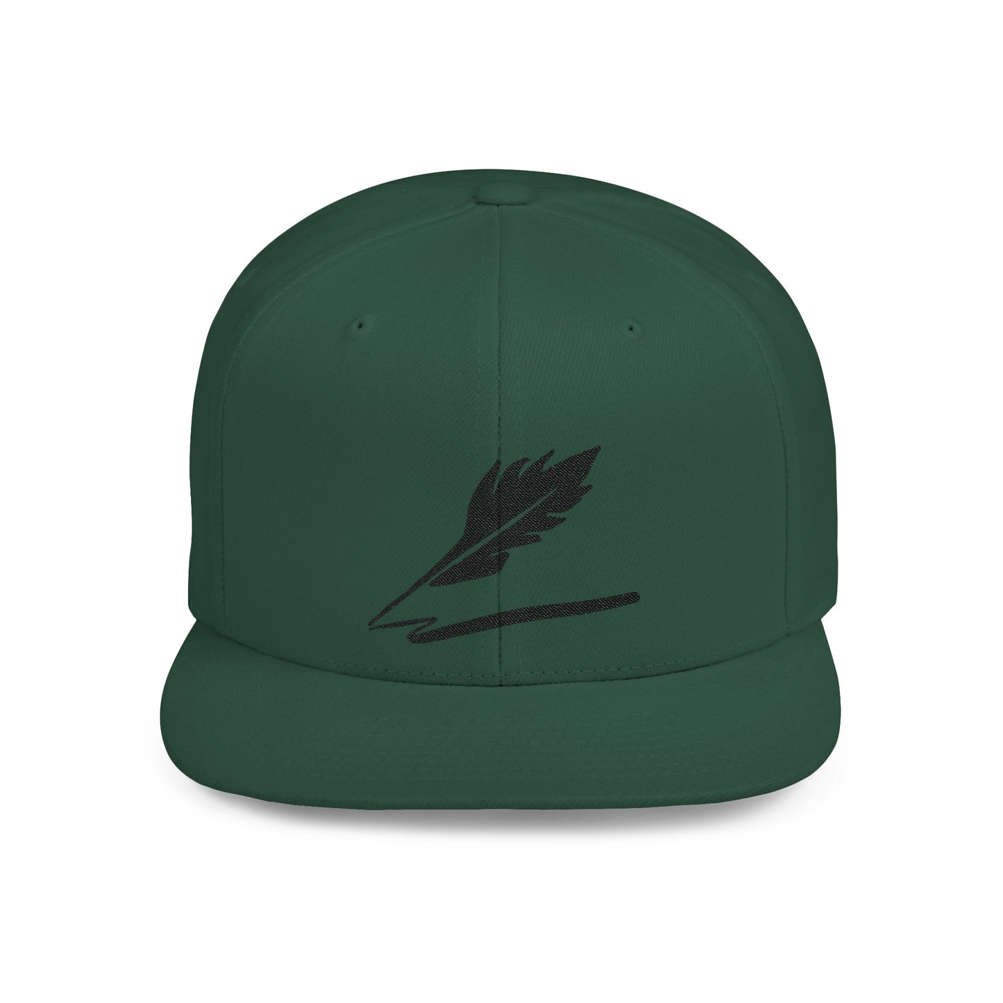 Hat "Bird Logo" Flat Bill Snapback