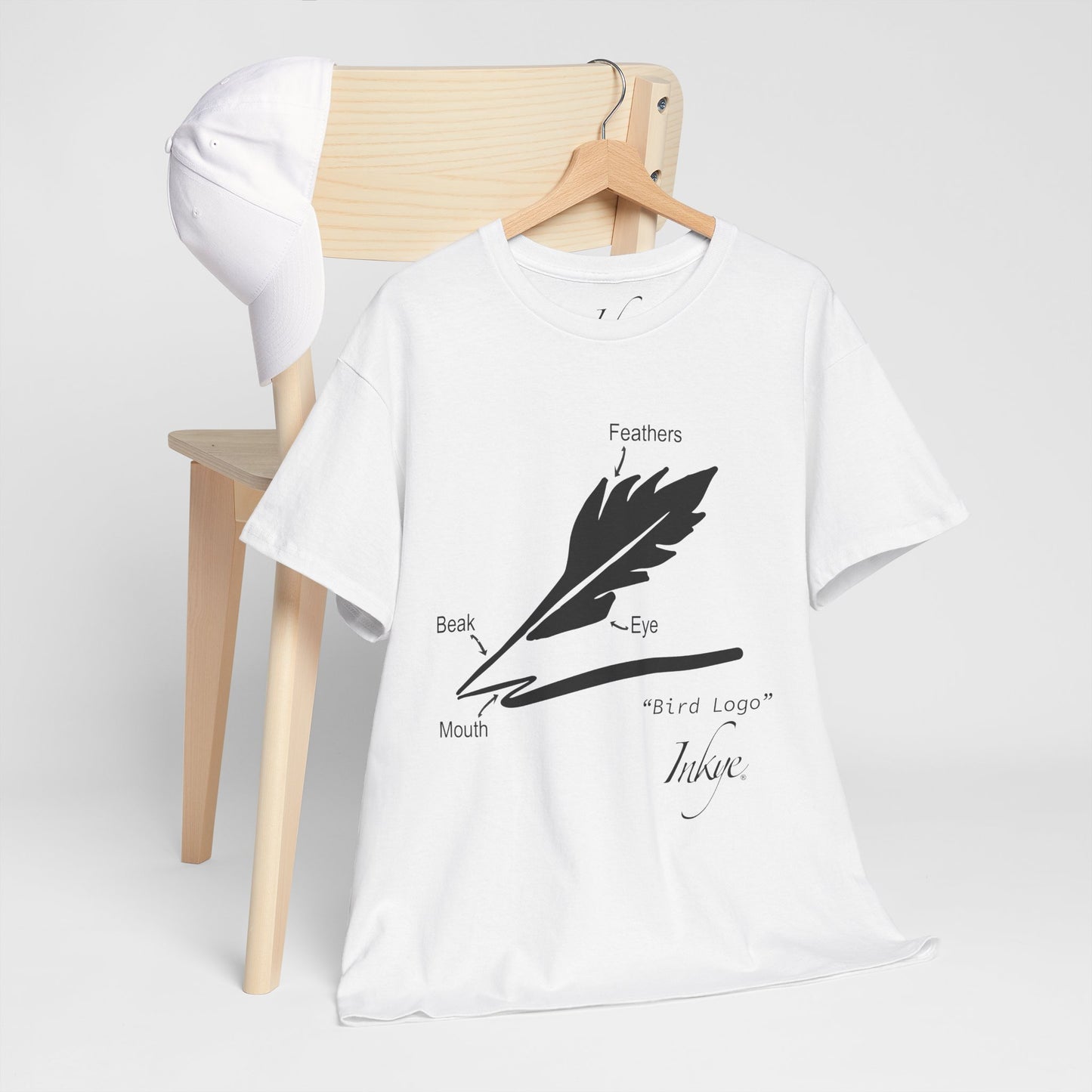 Define the Bird, Logo Unisex Cotton Tee