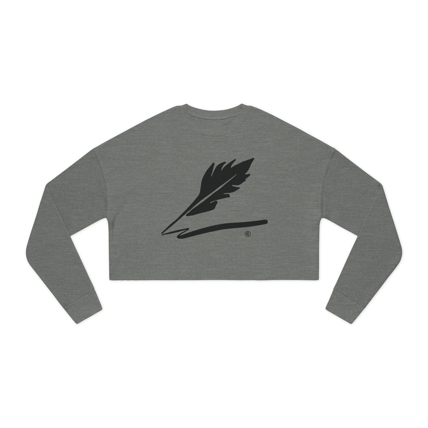 Women's Cropped Bird Logo Sweatshirt