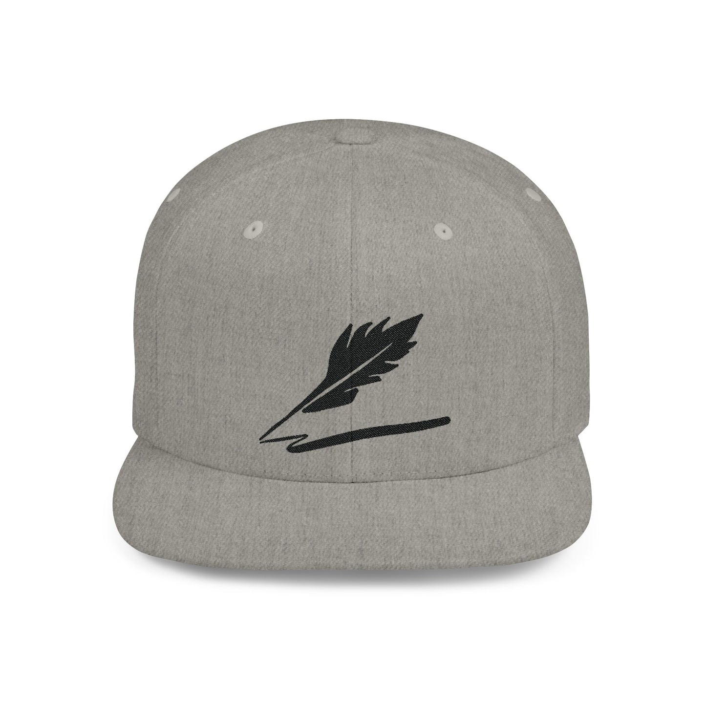 Hat "Bird Logo" Flat Bill Snapback