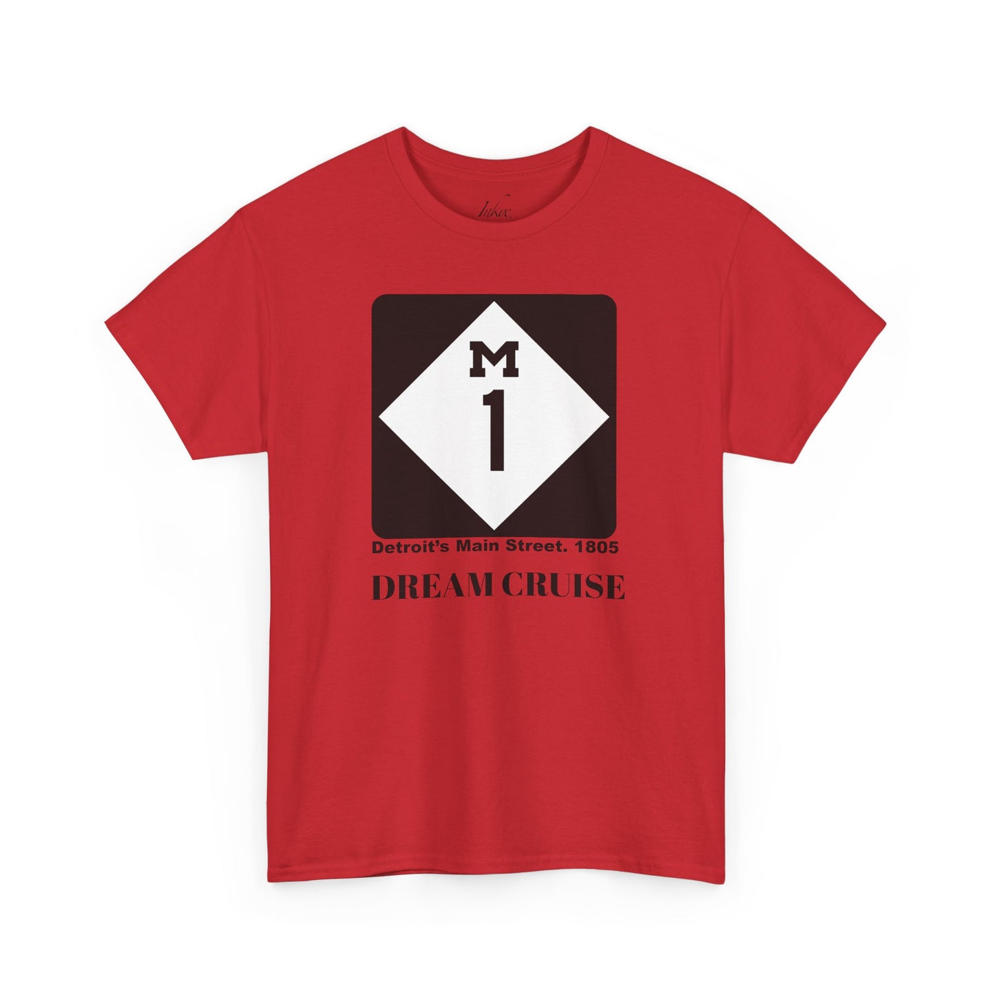"Dream Cruise" Detroit's Main St. Unisex Cotton Tee
