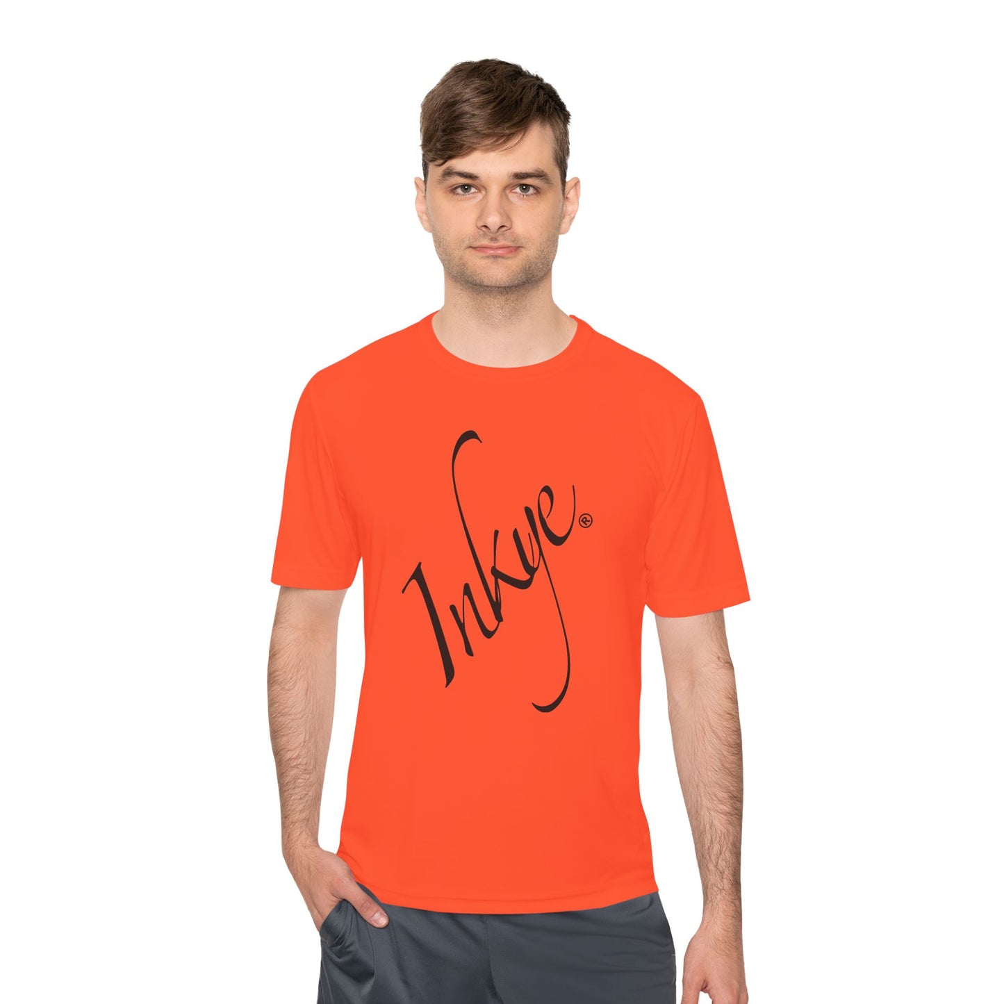 Inkye Logo Unisex Short Sleeve Moisture Wicking Fitness Tee