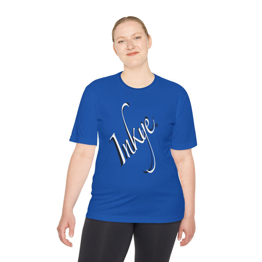 Inkye Logo Unisex Short "Multi-Label" Sleeve Moisture Wicking Fitness Tee