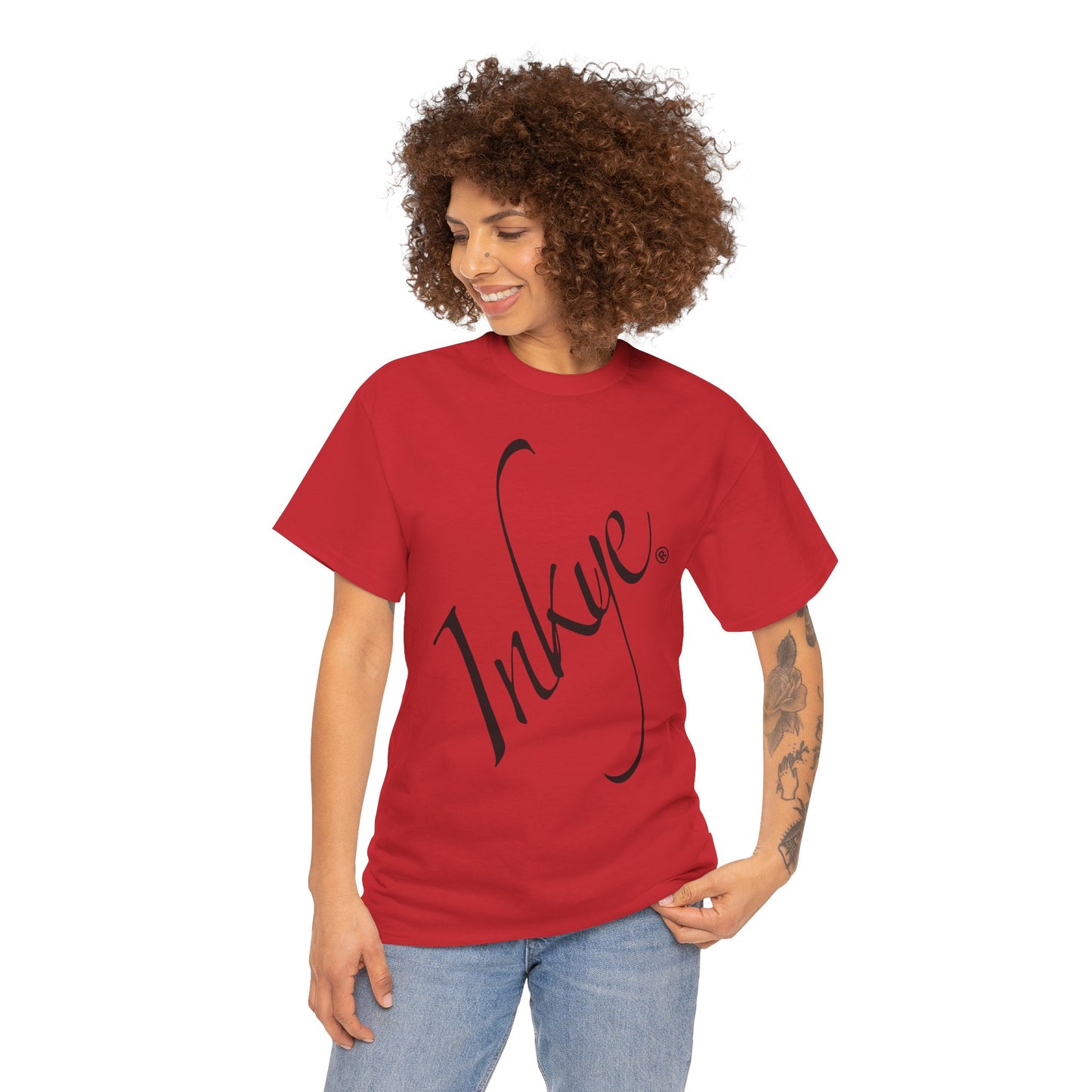 Inkye Logo Multi-colors Unisex Cotton Tee