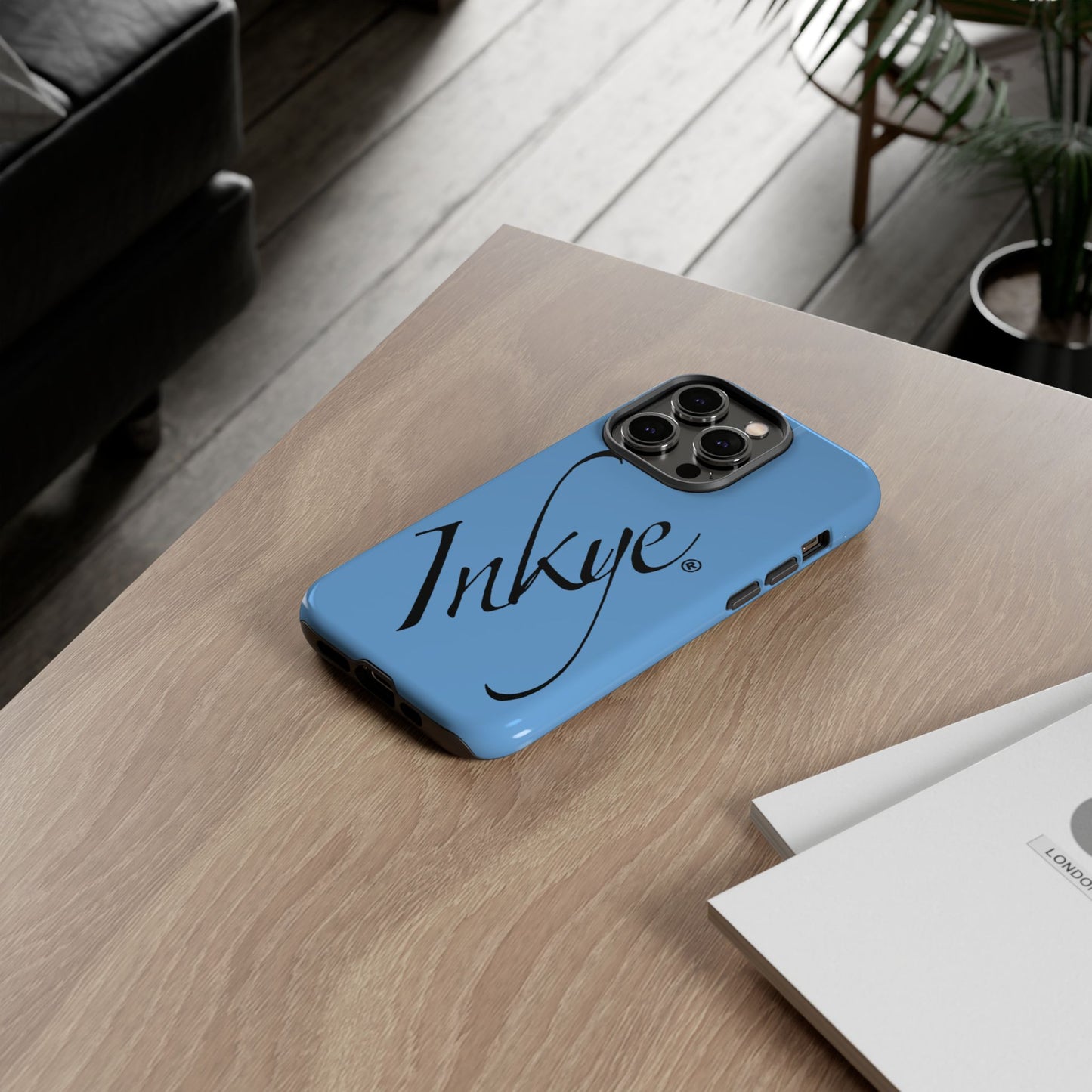 Logo Cell phone Case (Light Blue)