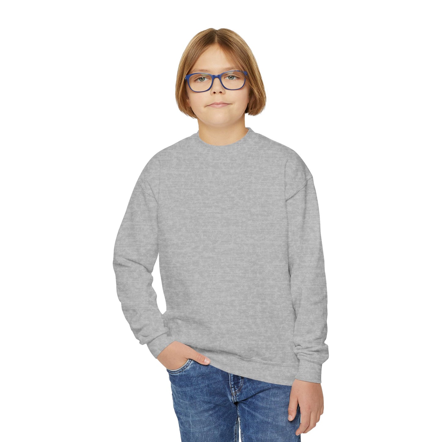 Youth Crewneck Embroider Sweatshirt