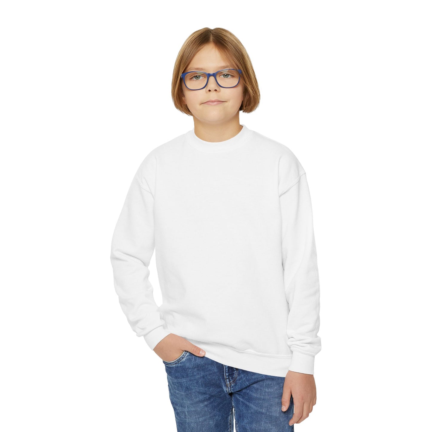 Youth Crewneck Embroider Sweatshirt