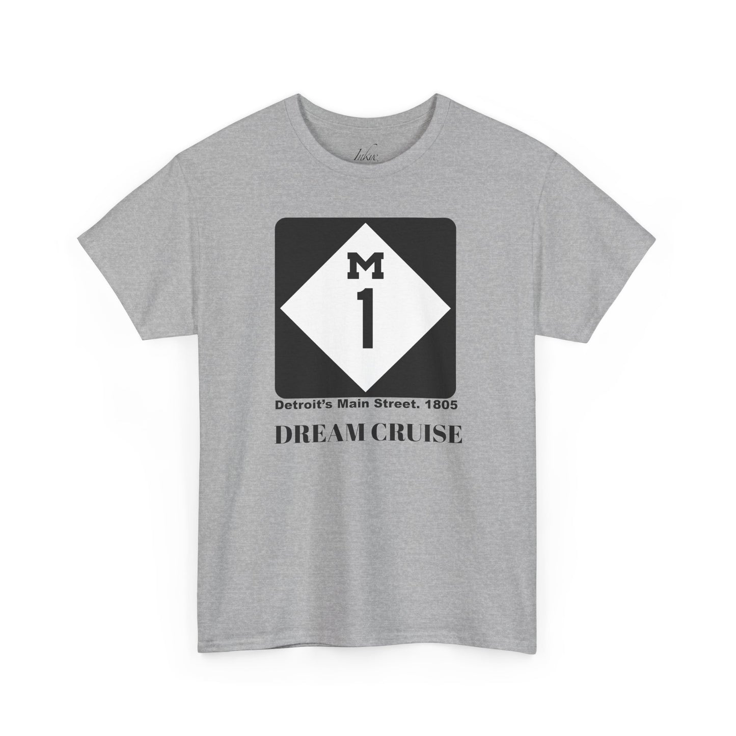 "Dream Cruise" Detroit's Main St. Unisex Cotton Tee
