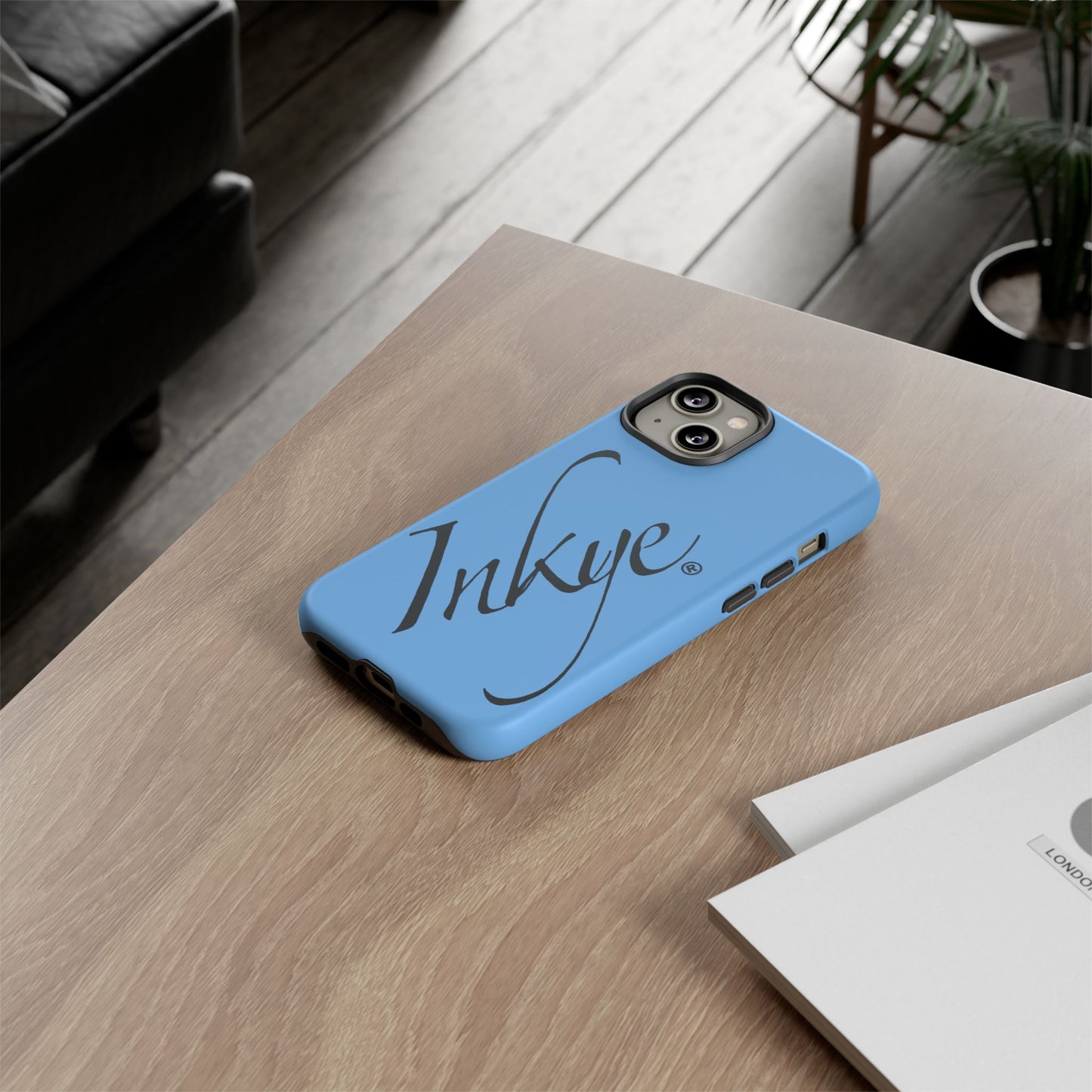 Logo Cell phone Case (Light Blue)