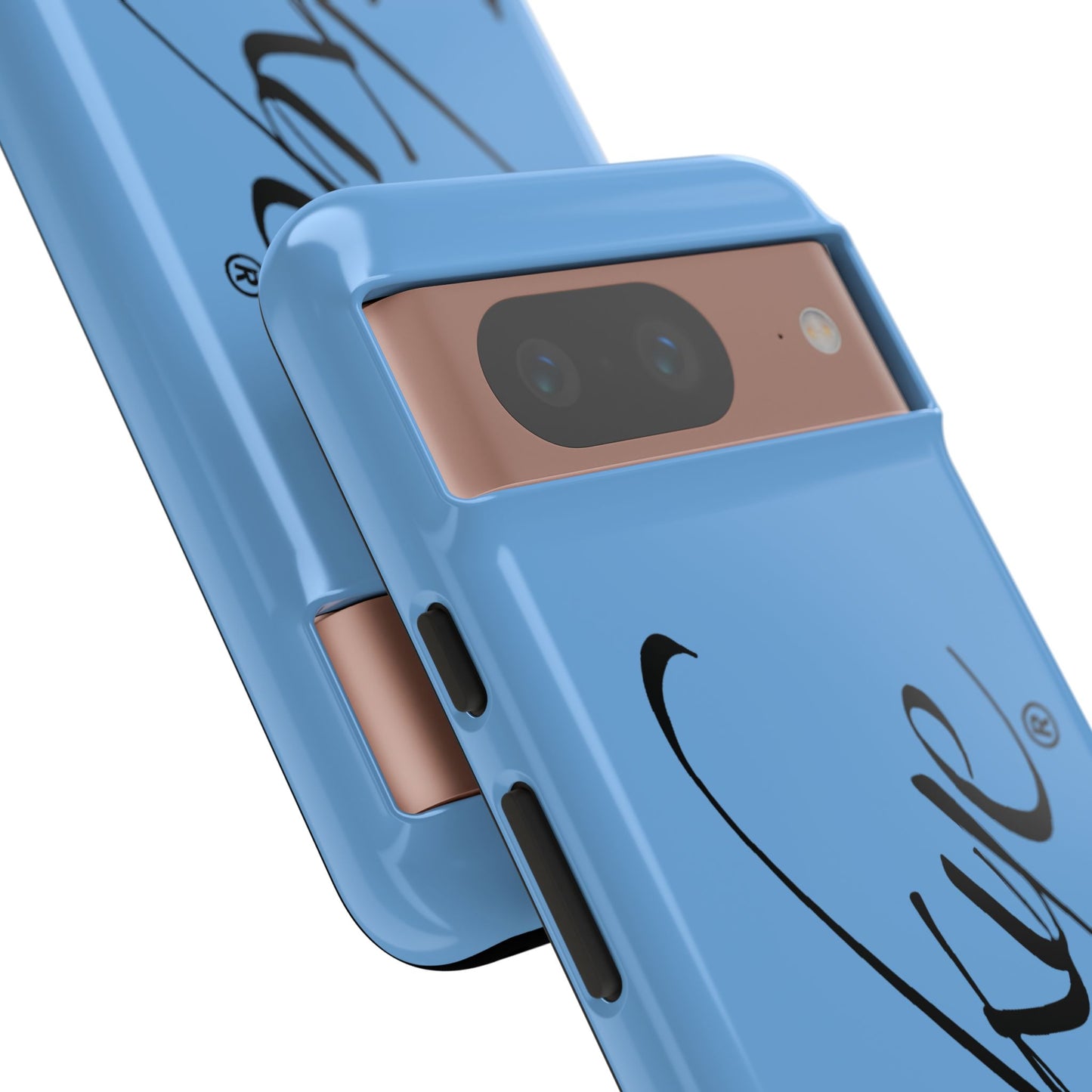 Logo Cell phone Case (Light Blue)
