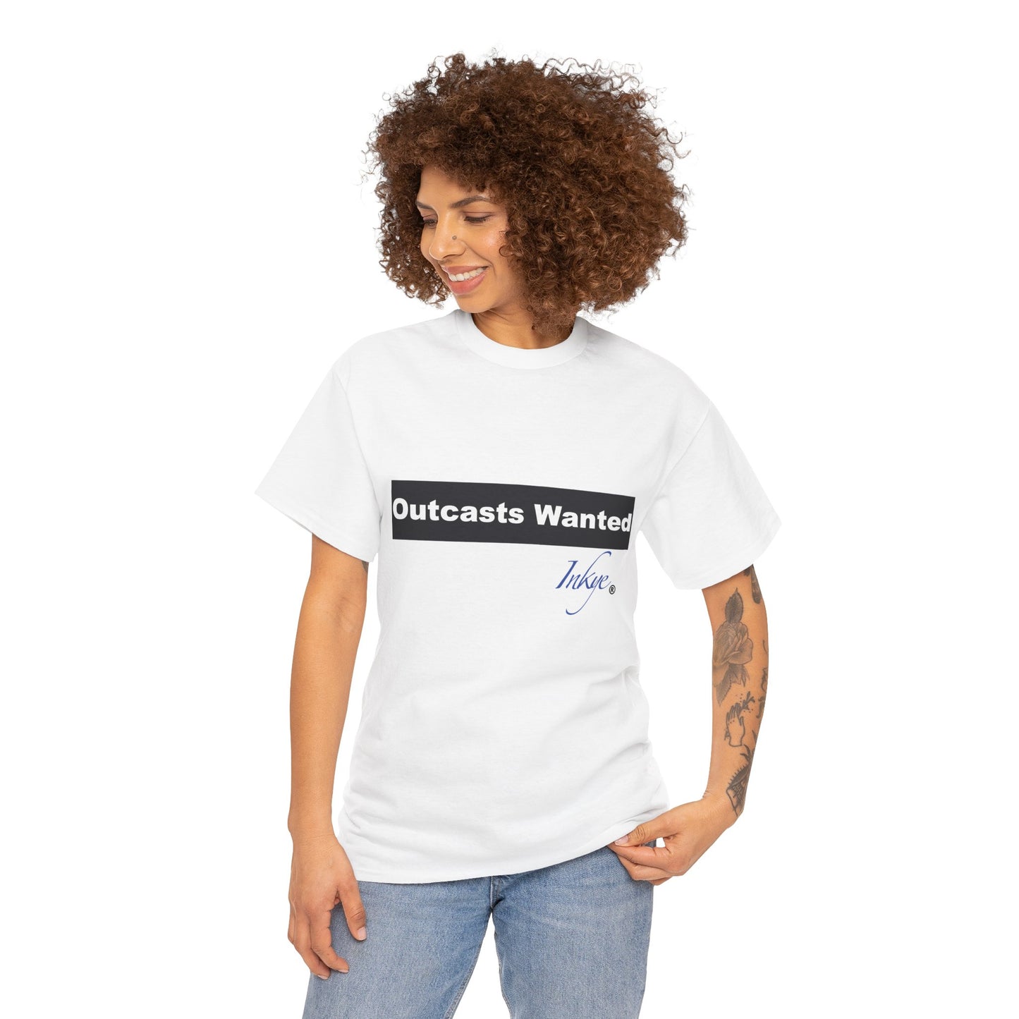 Outcasts Wanted Unisex Cotton Tee