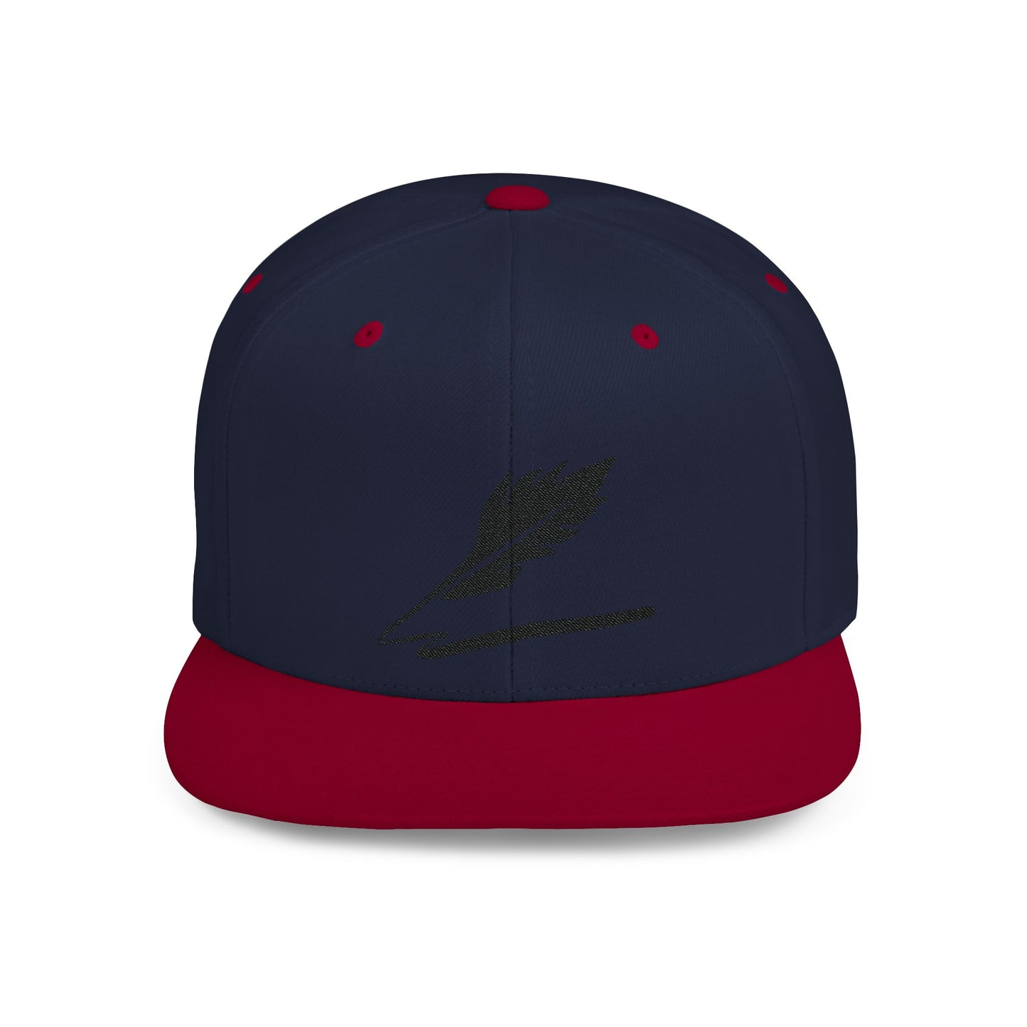 Hat "Bird Logo" Flat Bill Snapback