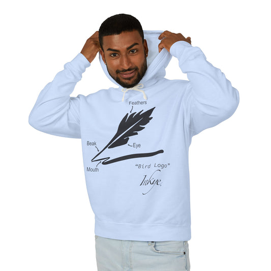 Define "Bird Logo" Unisex Lightweight Hooded Sweatshirt