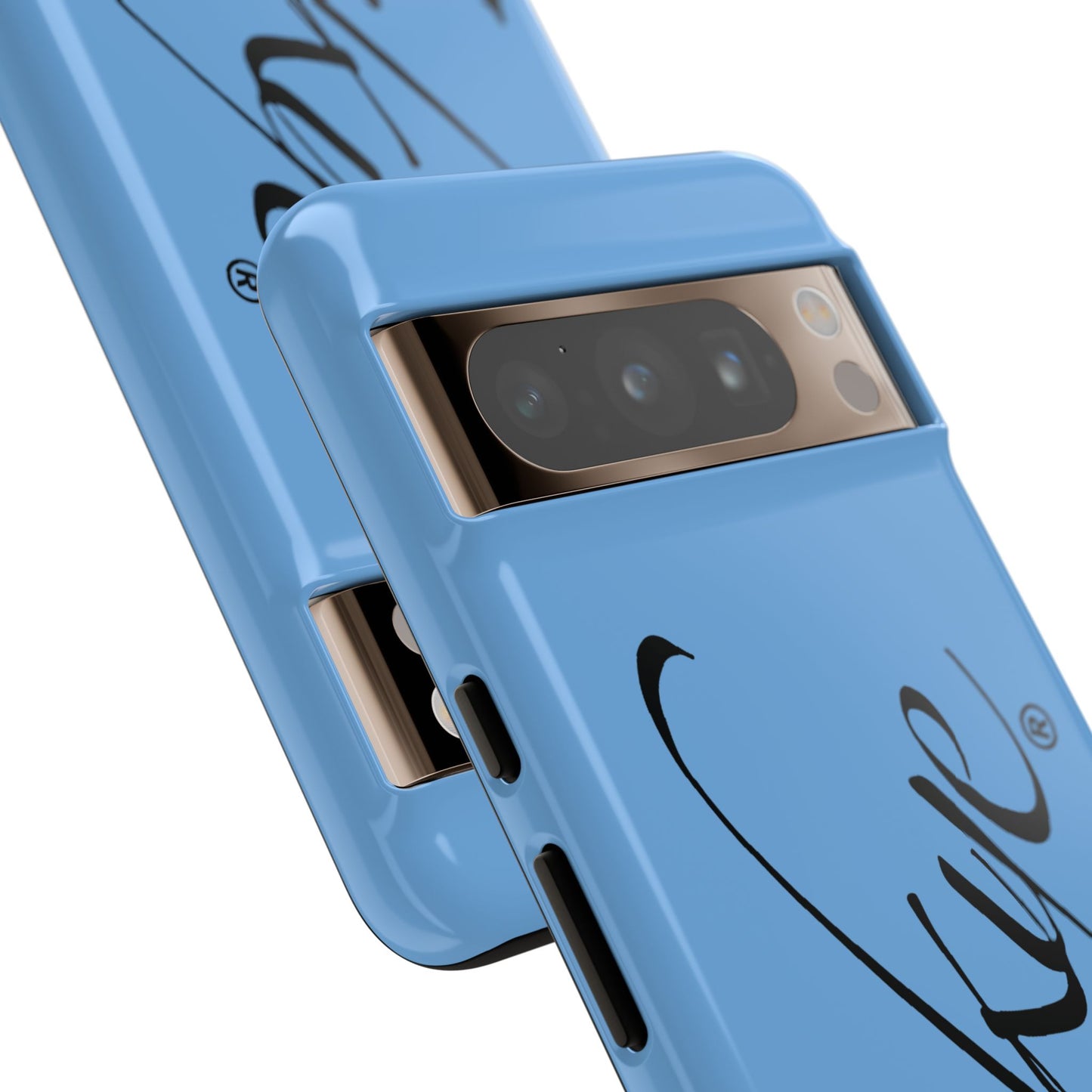 Logo Cell phone Case (Light Blue)