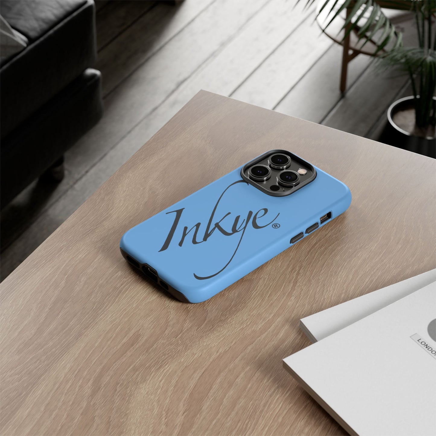 Logo Cell phone Case (Light Blue)