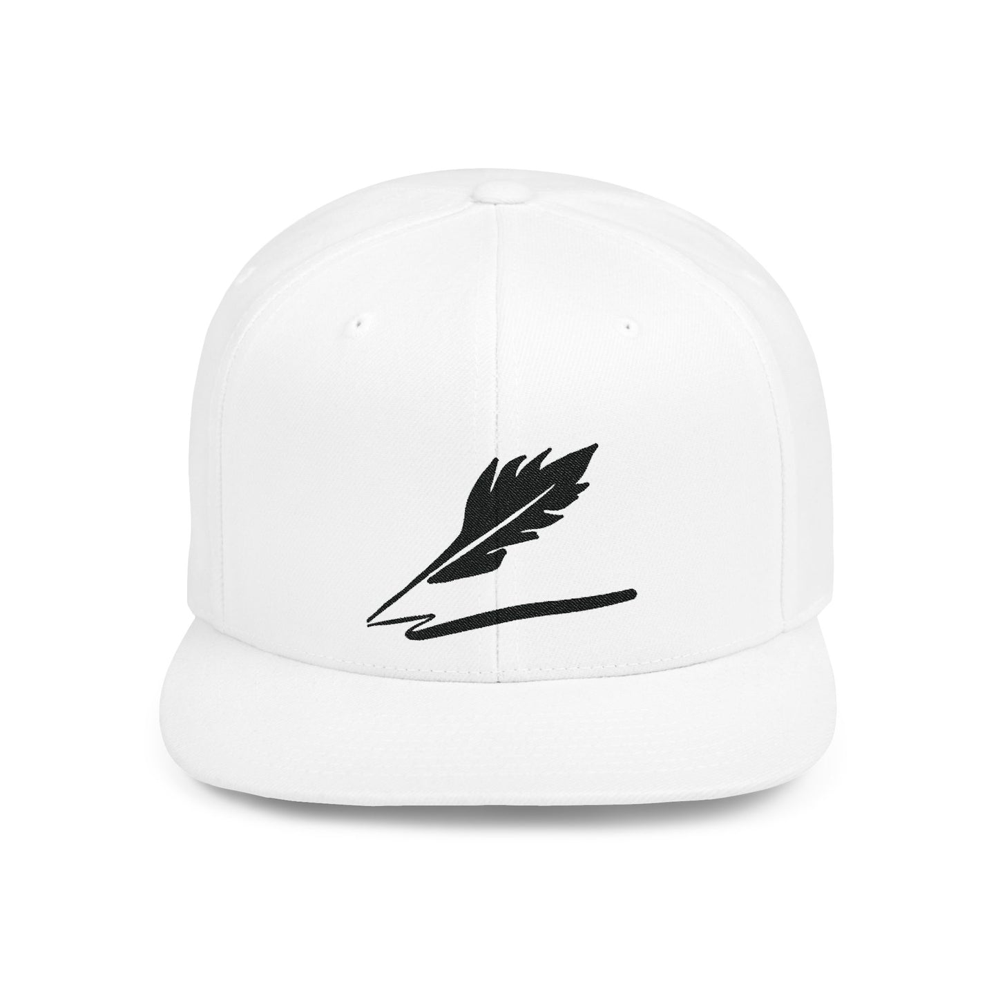 Hat "Bird Logo" Flat Bill Snapback