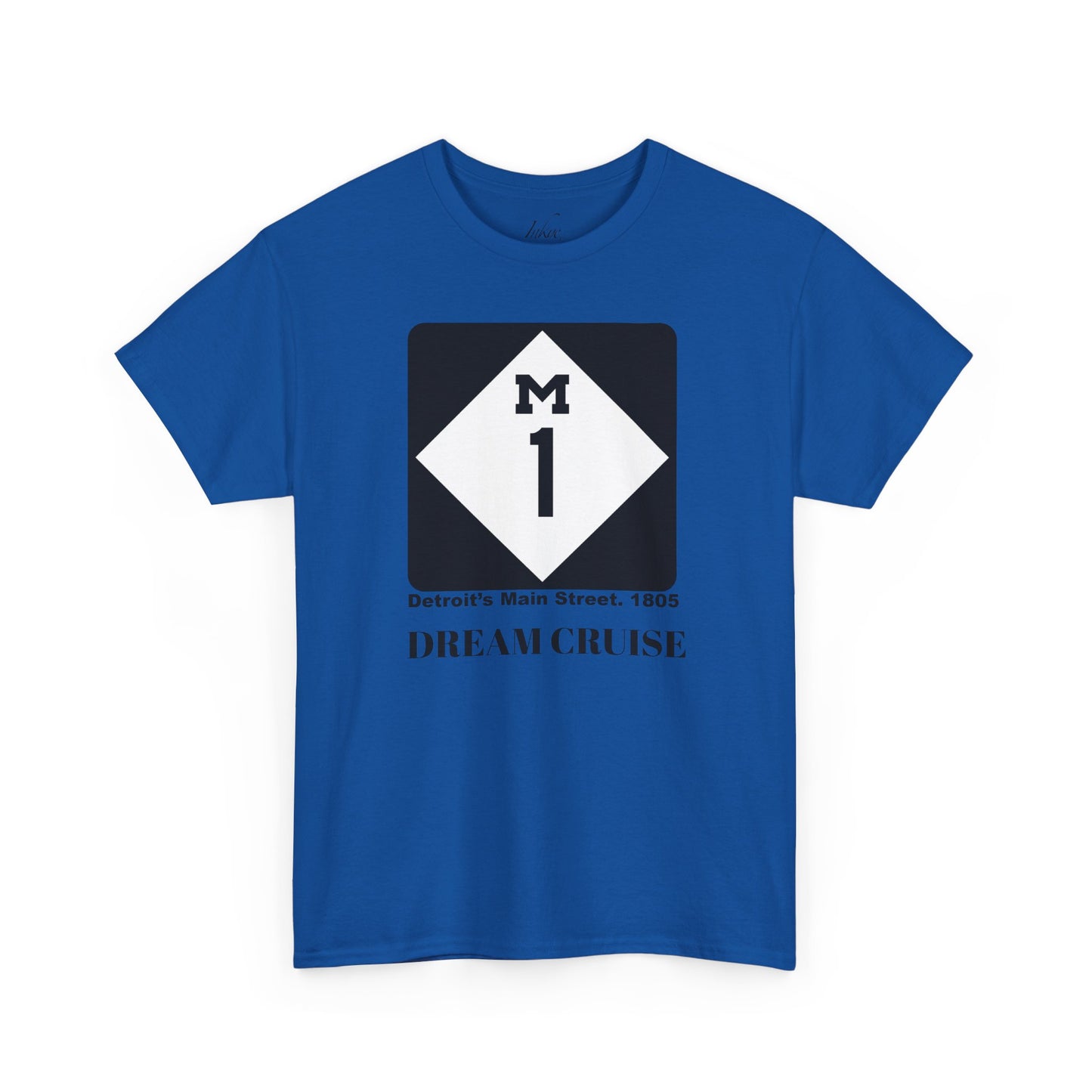 "Dream Cruise" Detroit's Main St. Unisex Cotton Tee