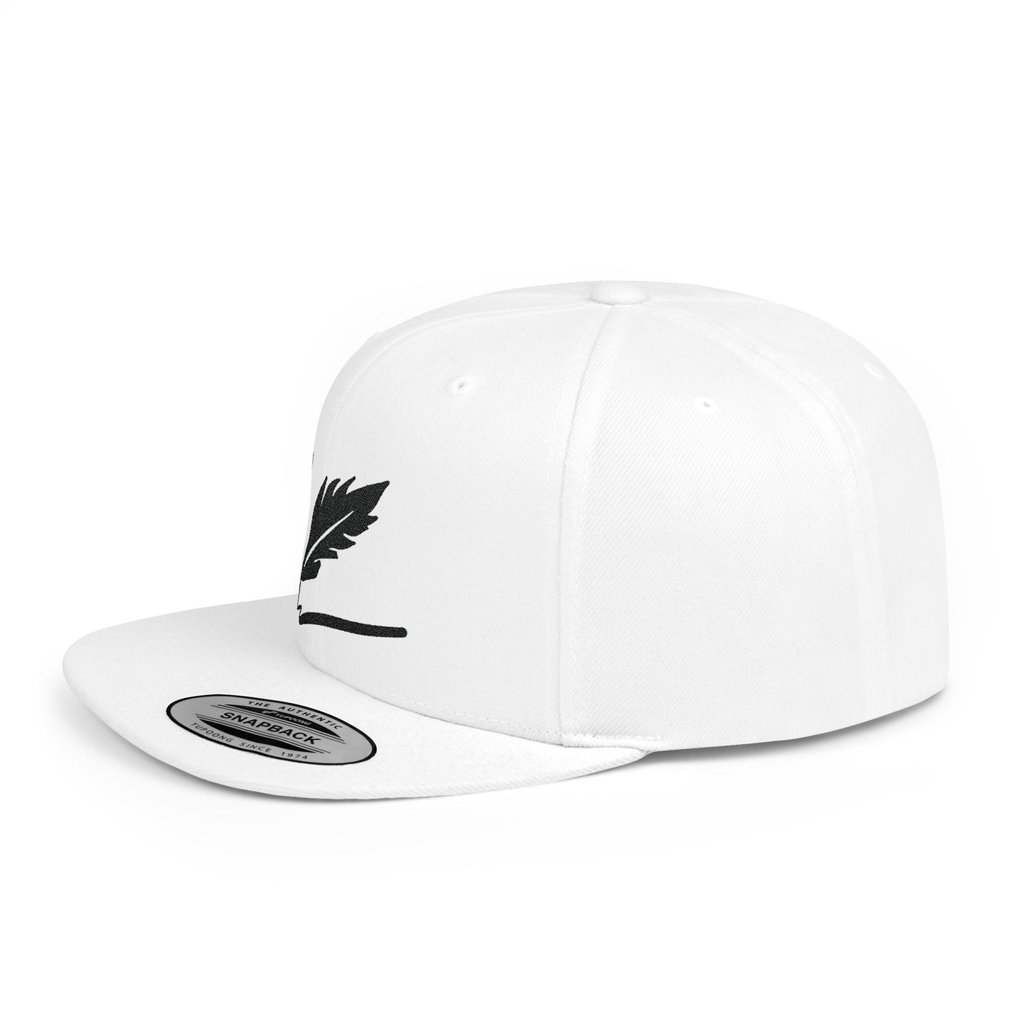 Hat "Bird Logo" Flat Bill Snapback