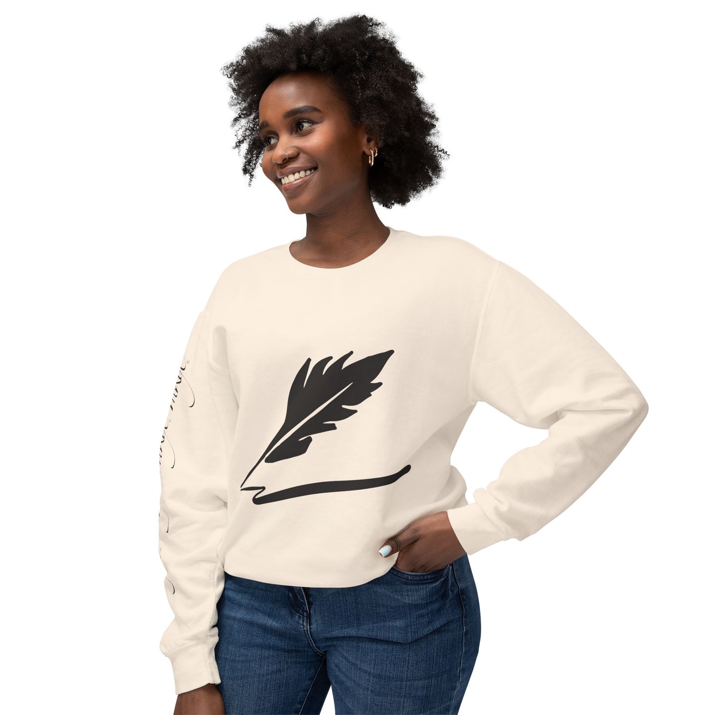 Unisex Bird Logo Crewneck Sweatshirt