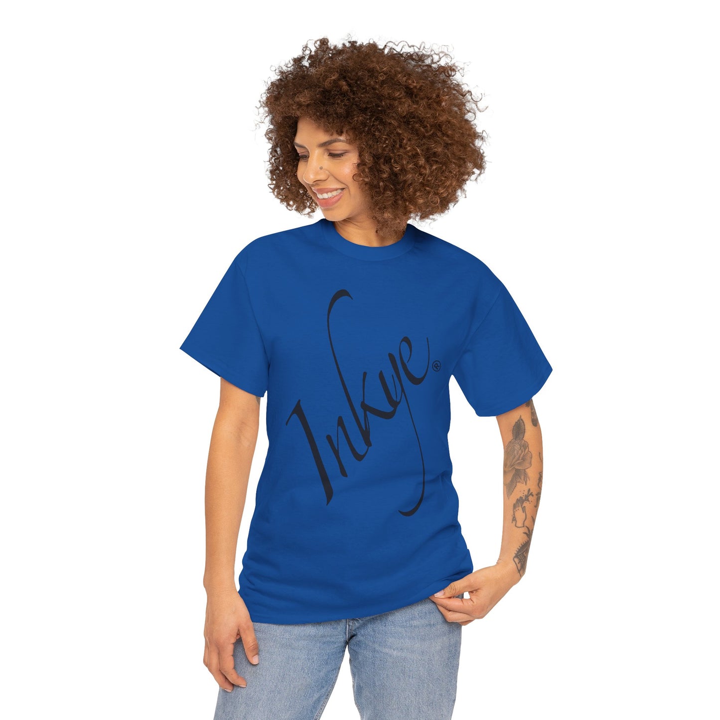 Inkye Logo Multi-colors Unisex Cotton Tee