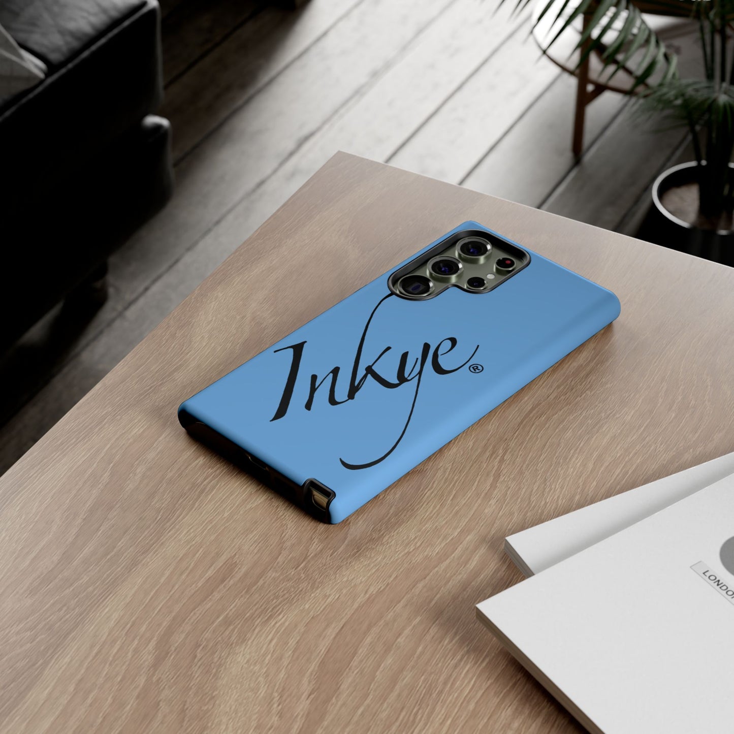 Logo Cell phone Case (Light Blue)